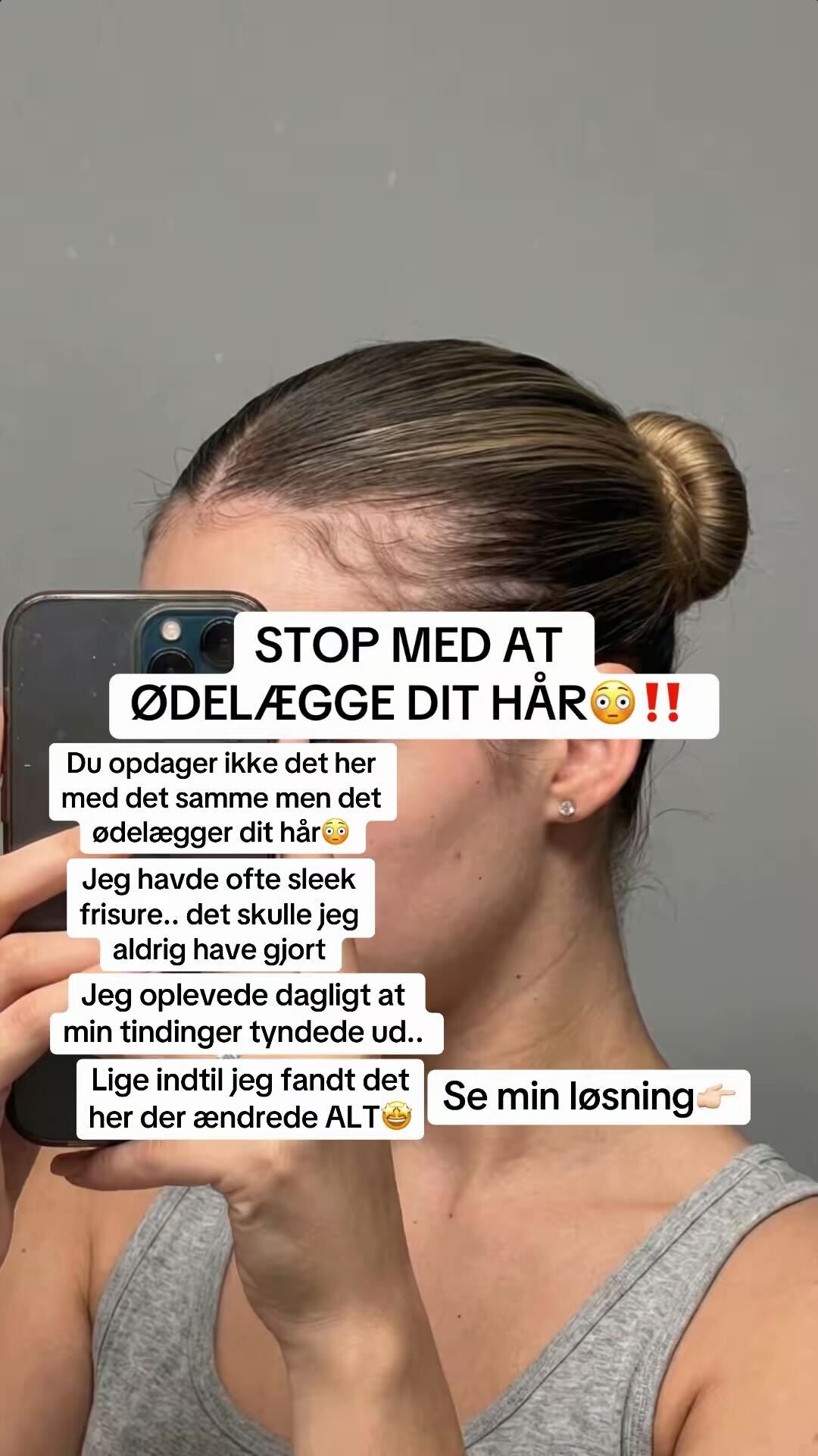 Hårpleje tips Facebook ad