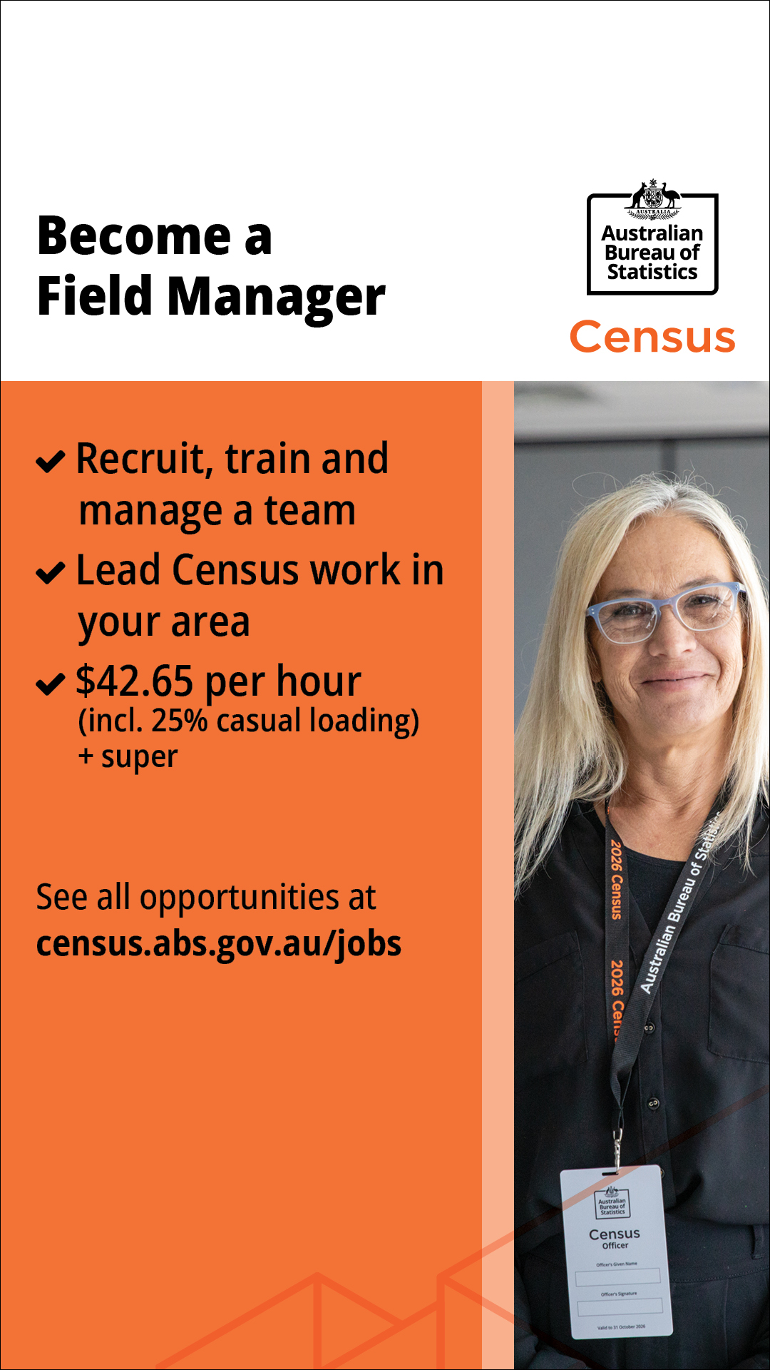2026 Census – Australia Facebook ad
