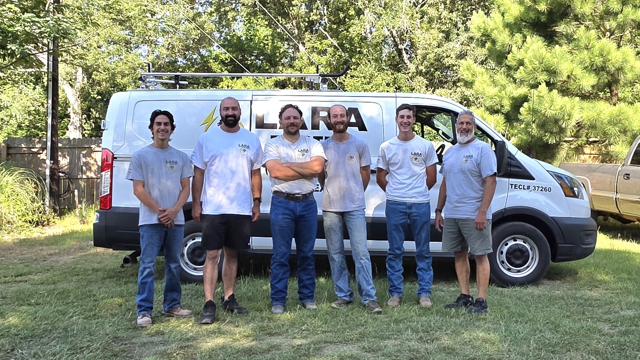 Lara Electric - Texas Facebook ad: Behind every successful project is a team of…
