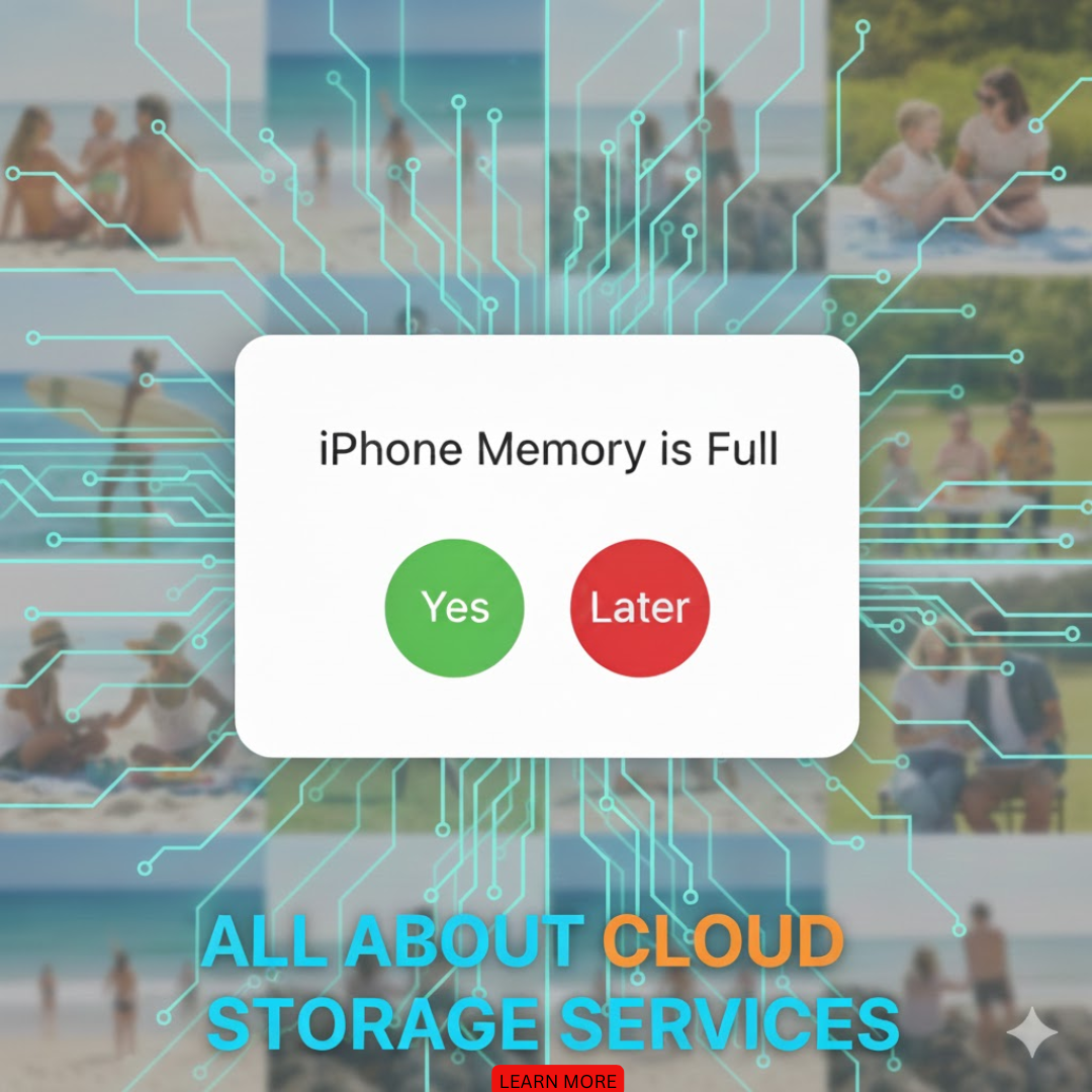 Info Master Facebook ad: cloud storage services. Learn more