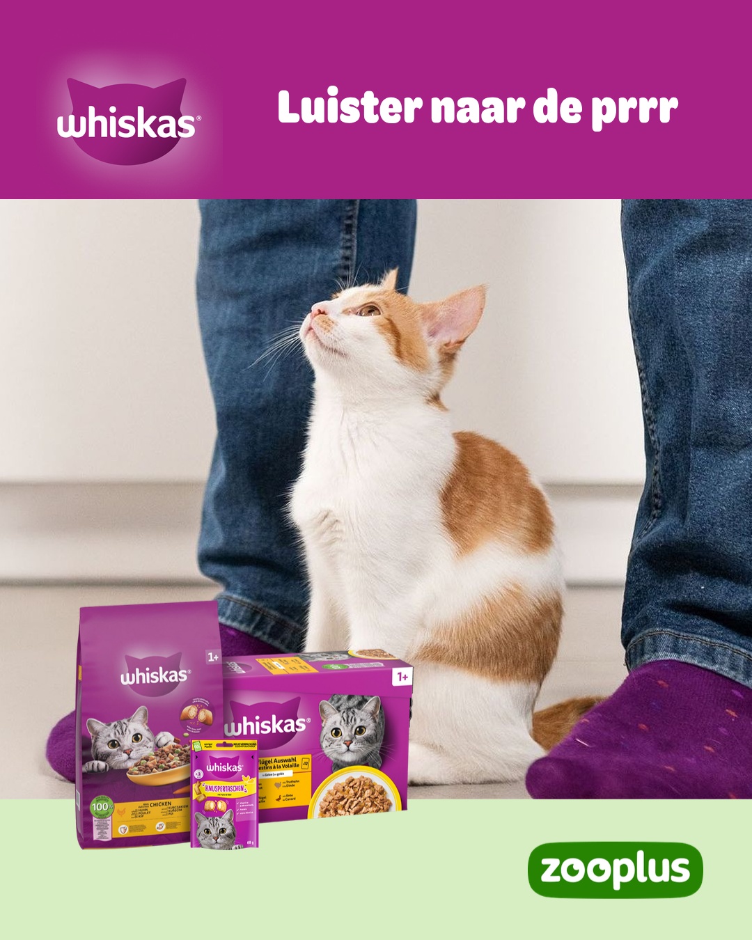 zooplus Facebook ad: WHISKAS