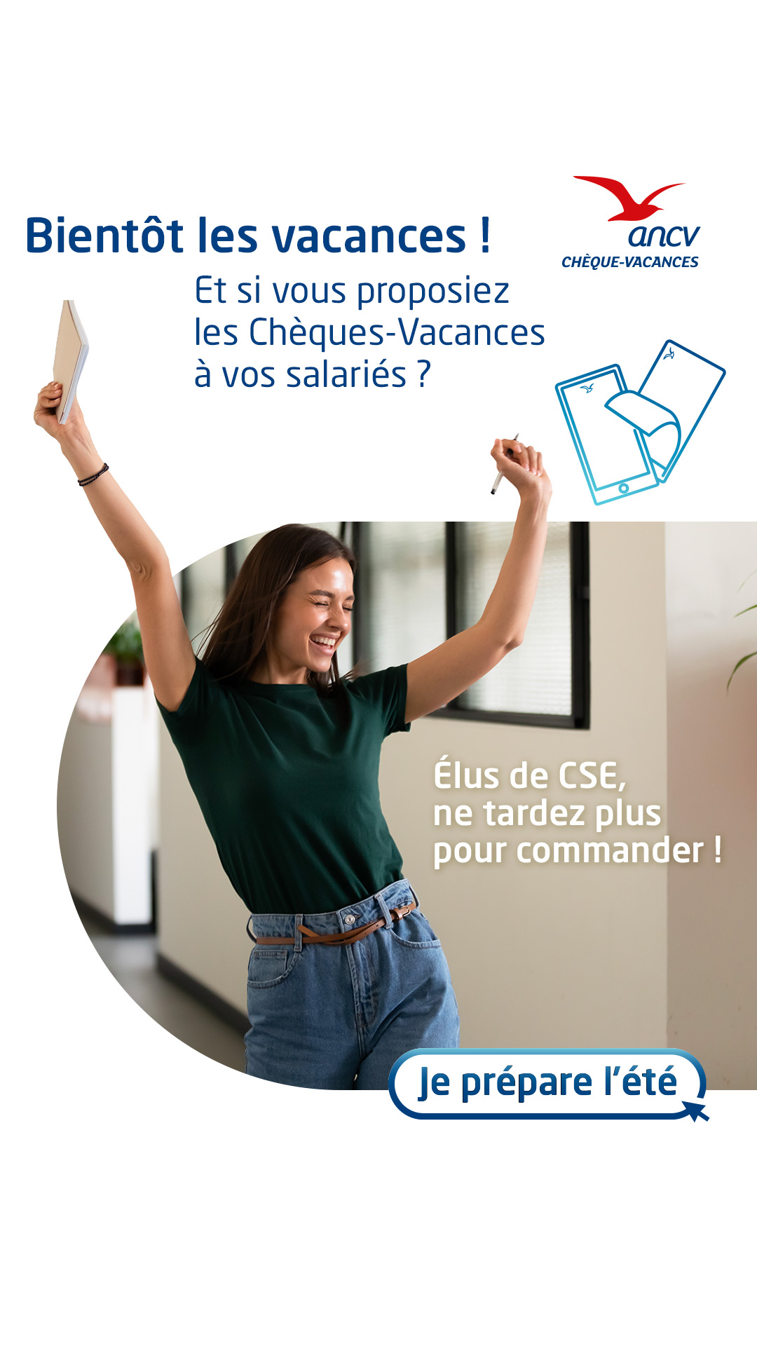 Chèques-Vacances ANCV Facebook ad