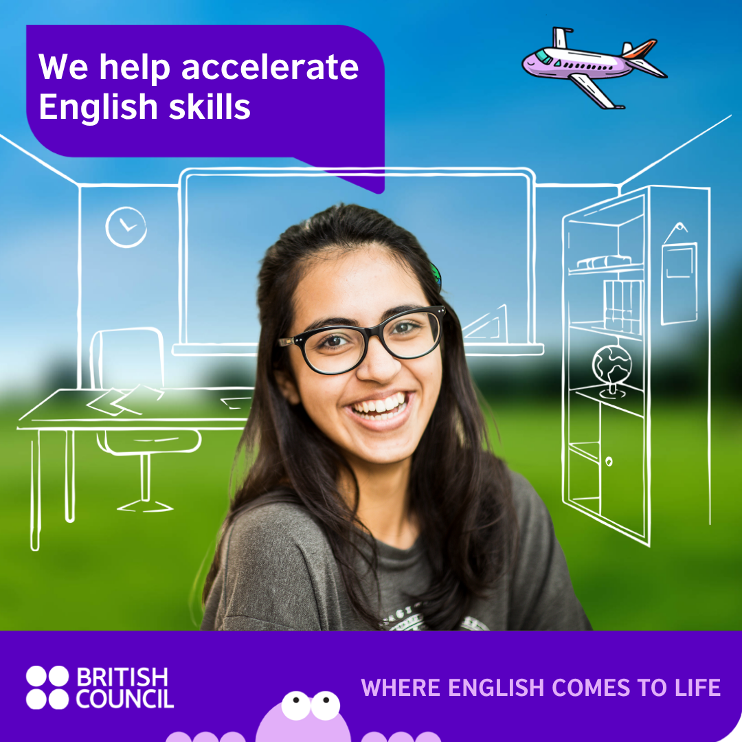 British Council India Facebook ad