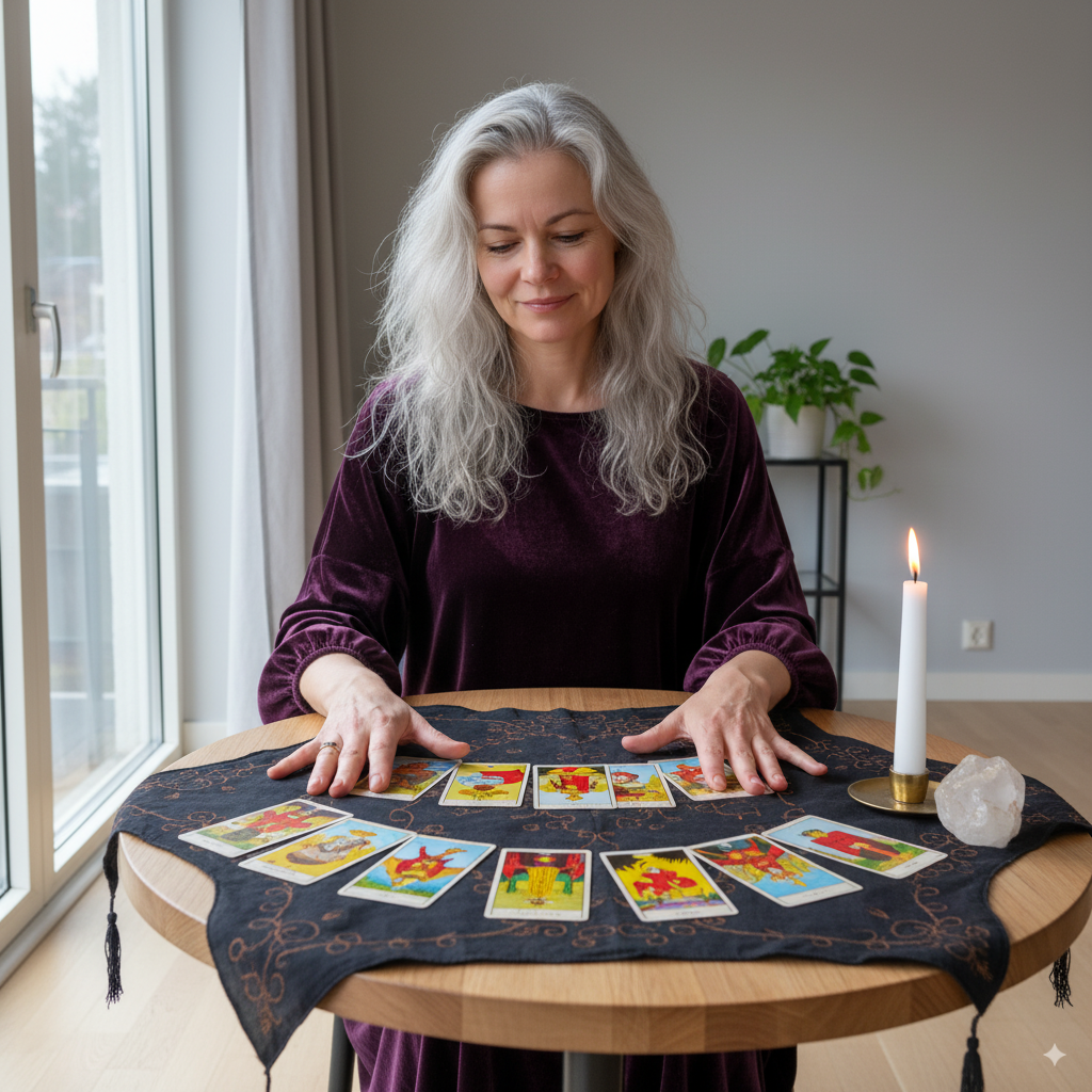 TAROT výklad Facebook ad from Oct 7, 2025