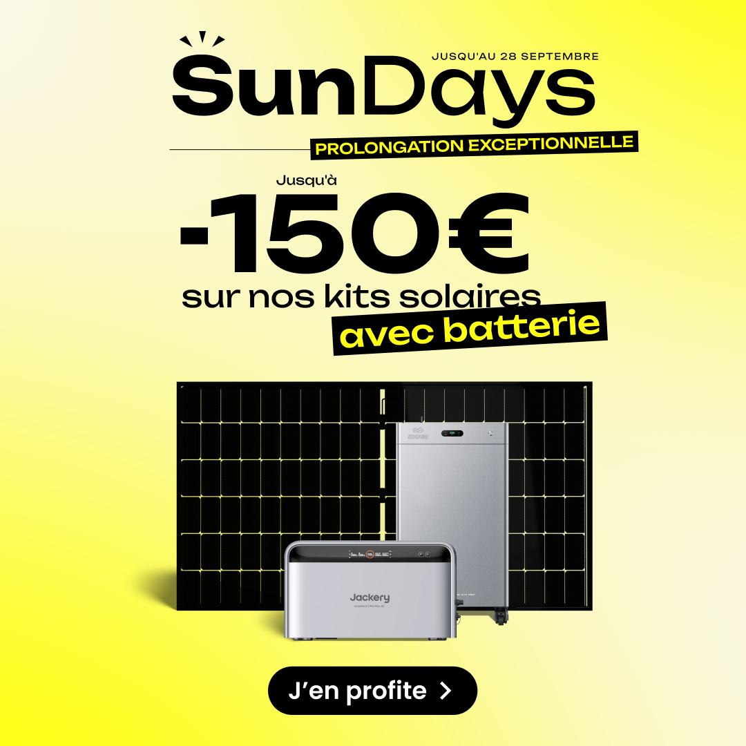 Mon Kit Solaire Facebook ad: Facture EDF divisée par 2