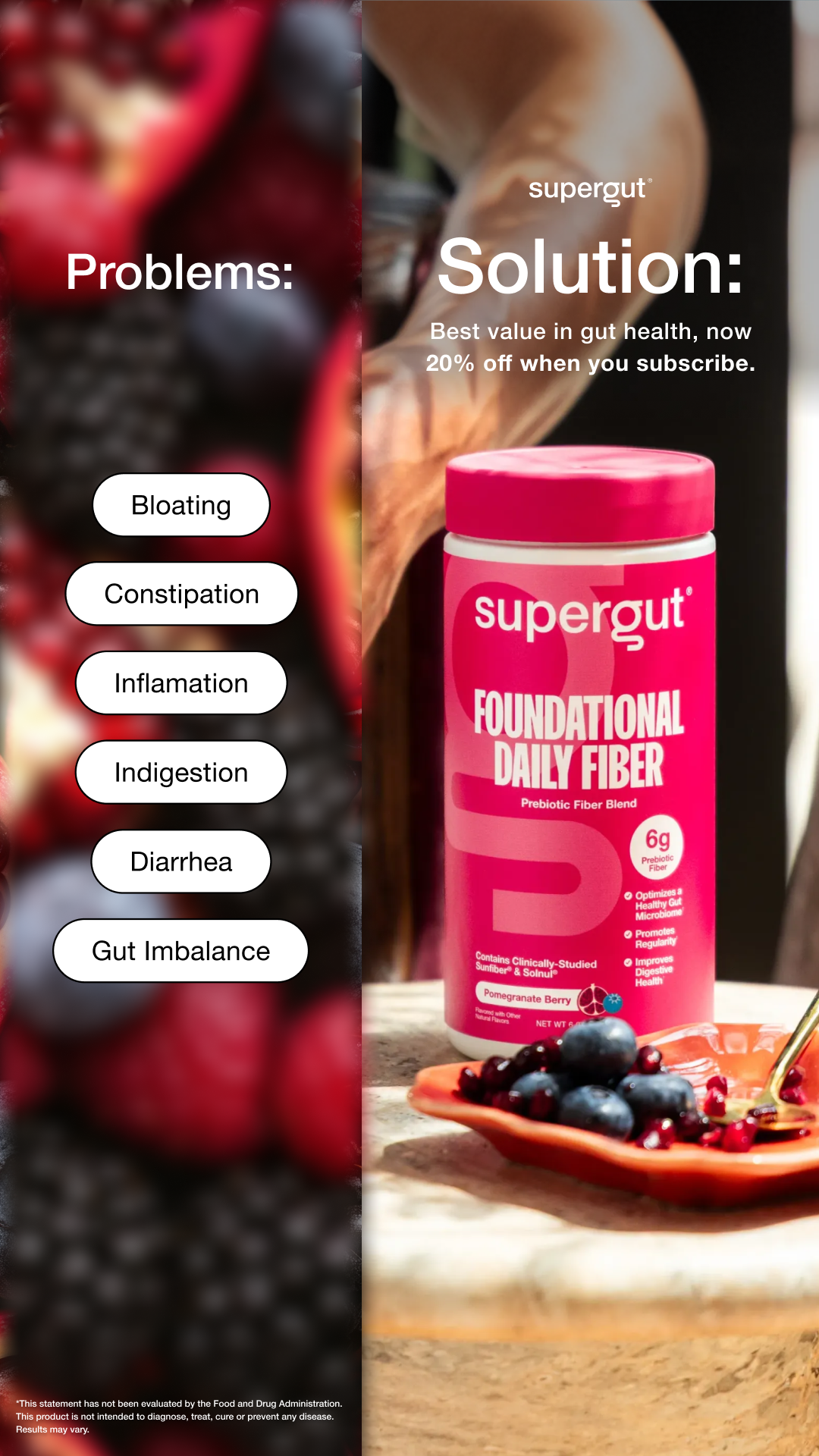 Supergut Facebook ad
