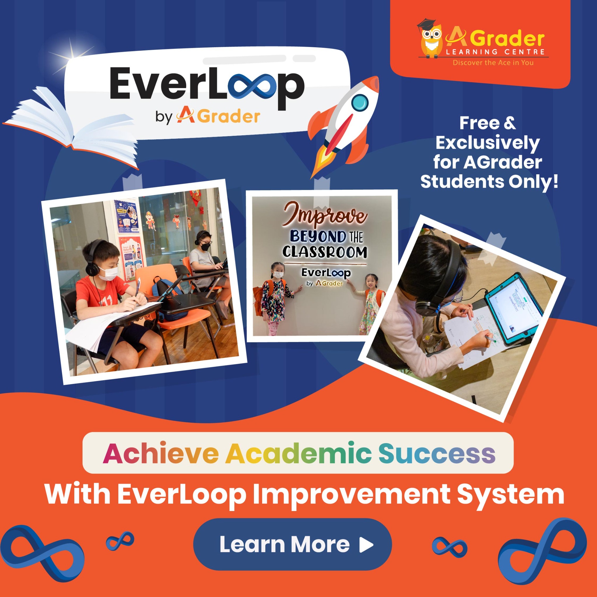 AGrader Learning Centre Facebook ad