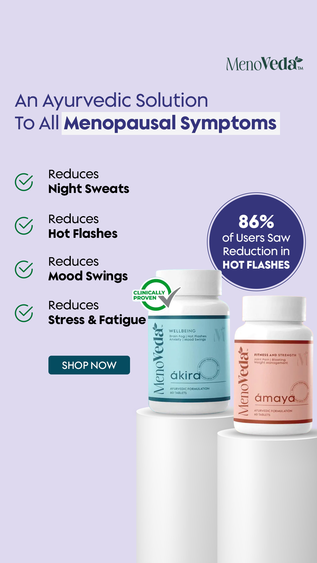 Menoveda Facebook ad