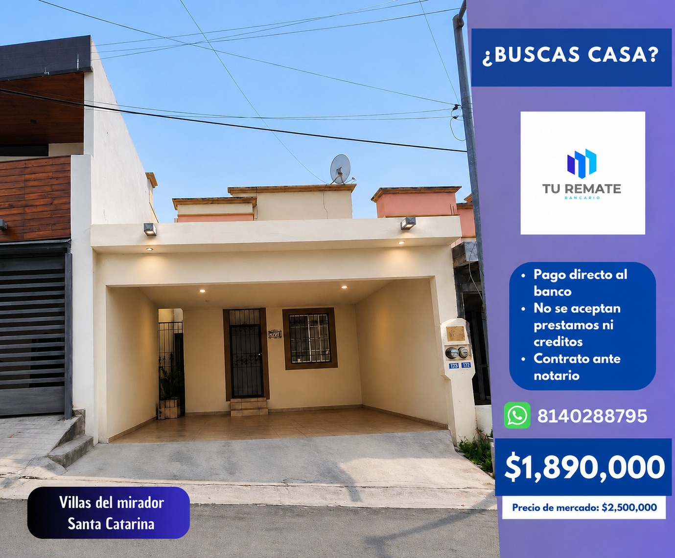 Remates Bancarios Facebook ad: 3 habitaciones 2 baños Casa