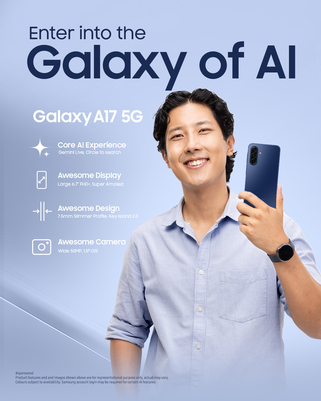 Samsung Facebook ad