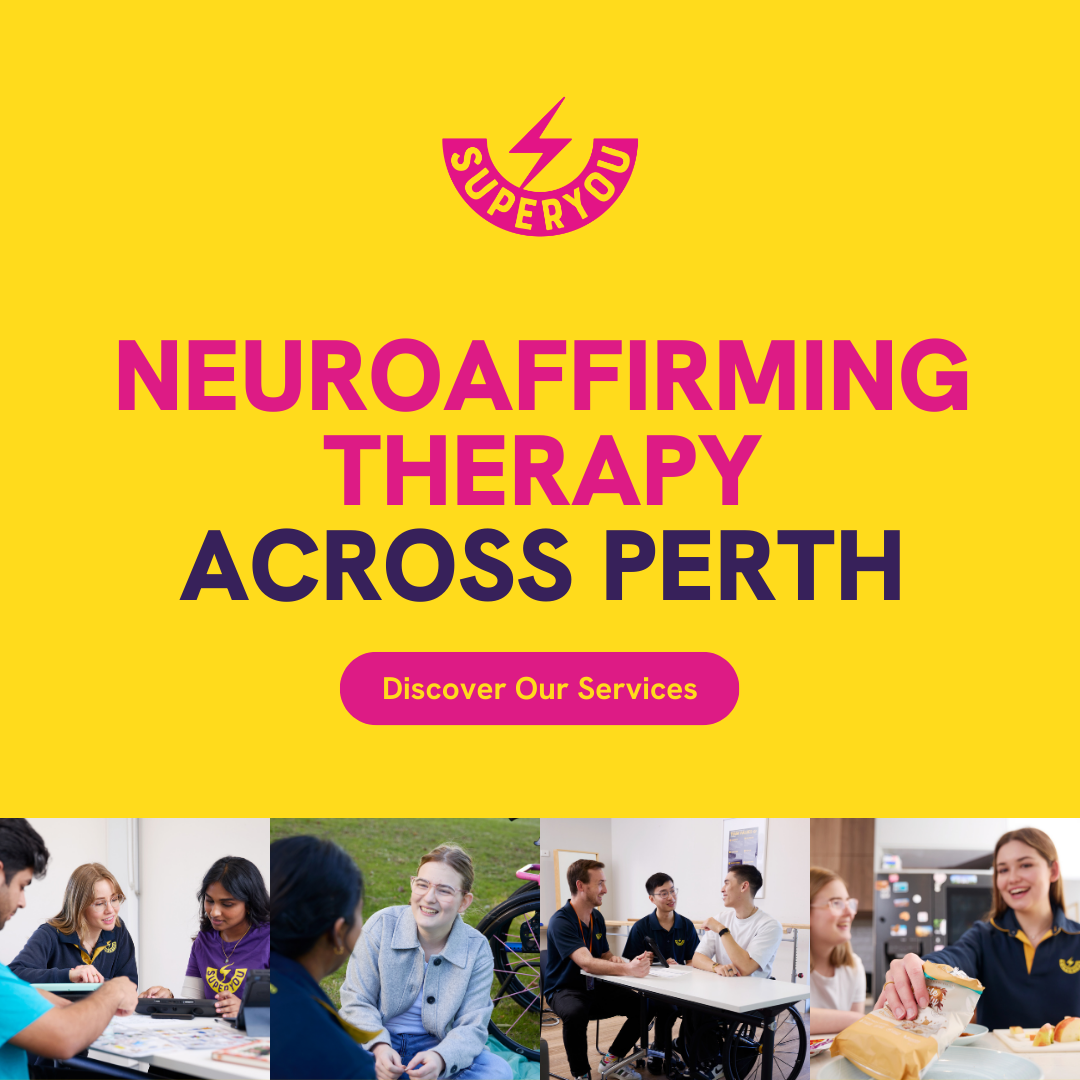 Superyou Therapy Facebook ad: At Superyou Therapy we provide a comprehensive range…