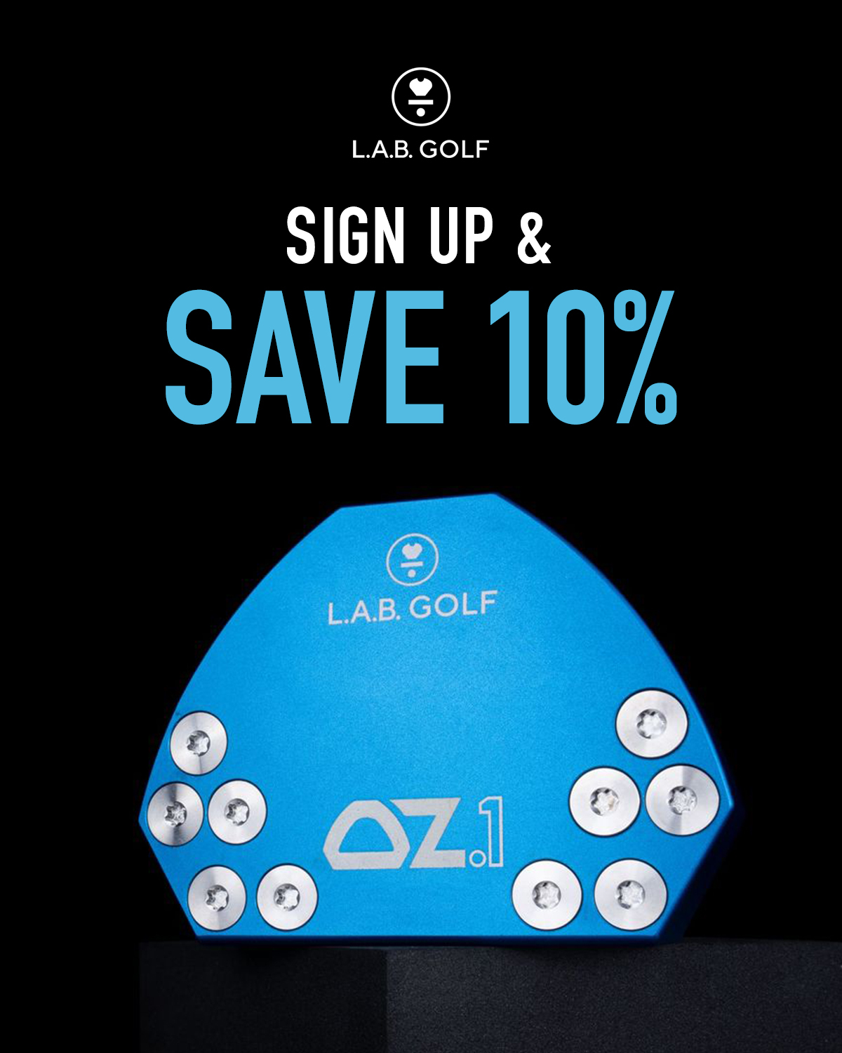 LAB Golf Facebook ad: Untorque Yourself