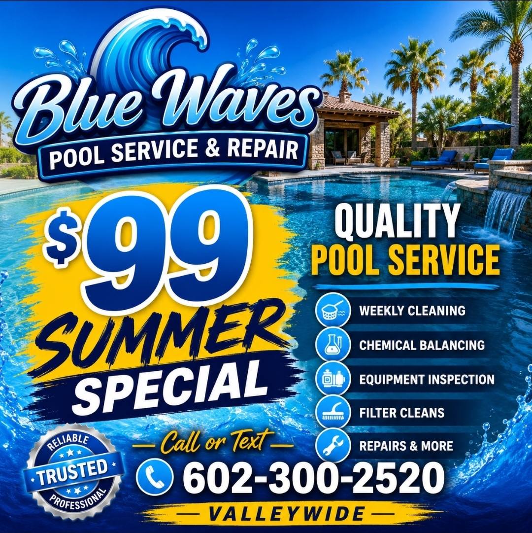 Pool Service Phoenix Surprise Buckeye Glendale Scottsdale Az Facebook ad