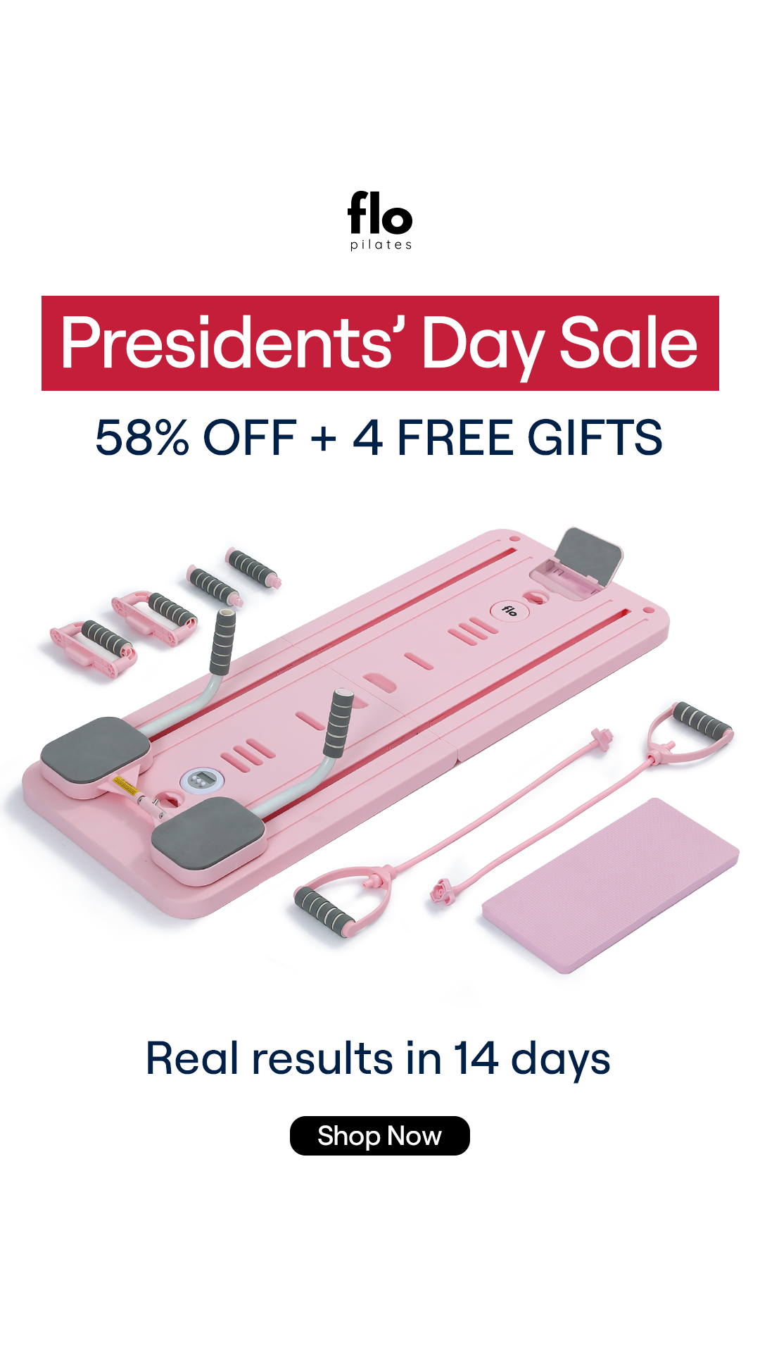 Flo Pilates Facebook ad