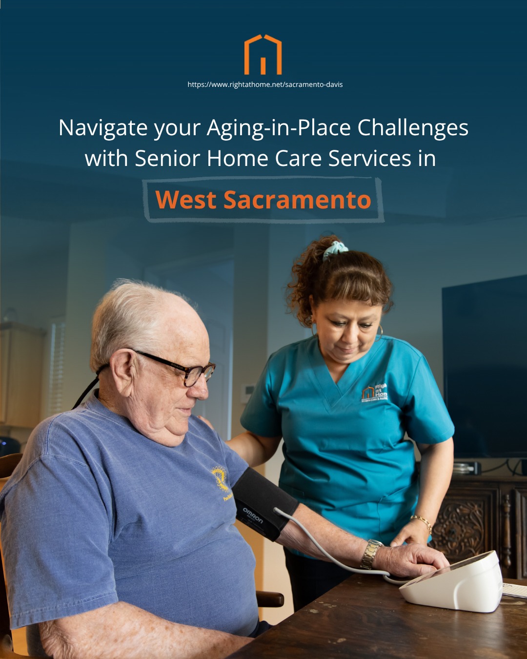Right at Home Facebook ad: Senior In Home Care In West Sacramento, CA| Right at Home