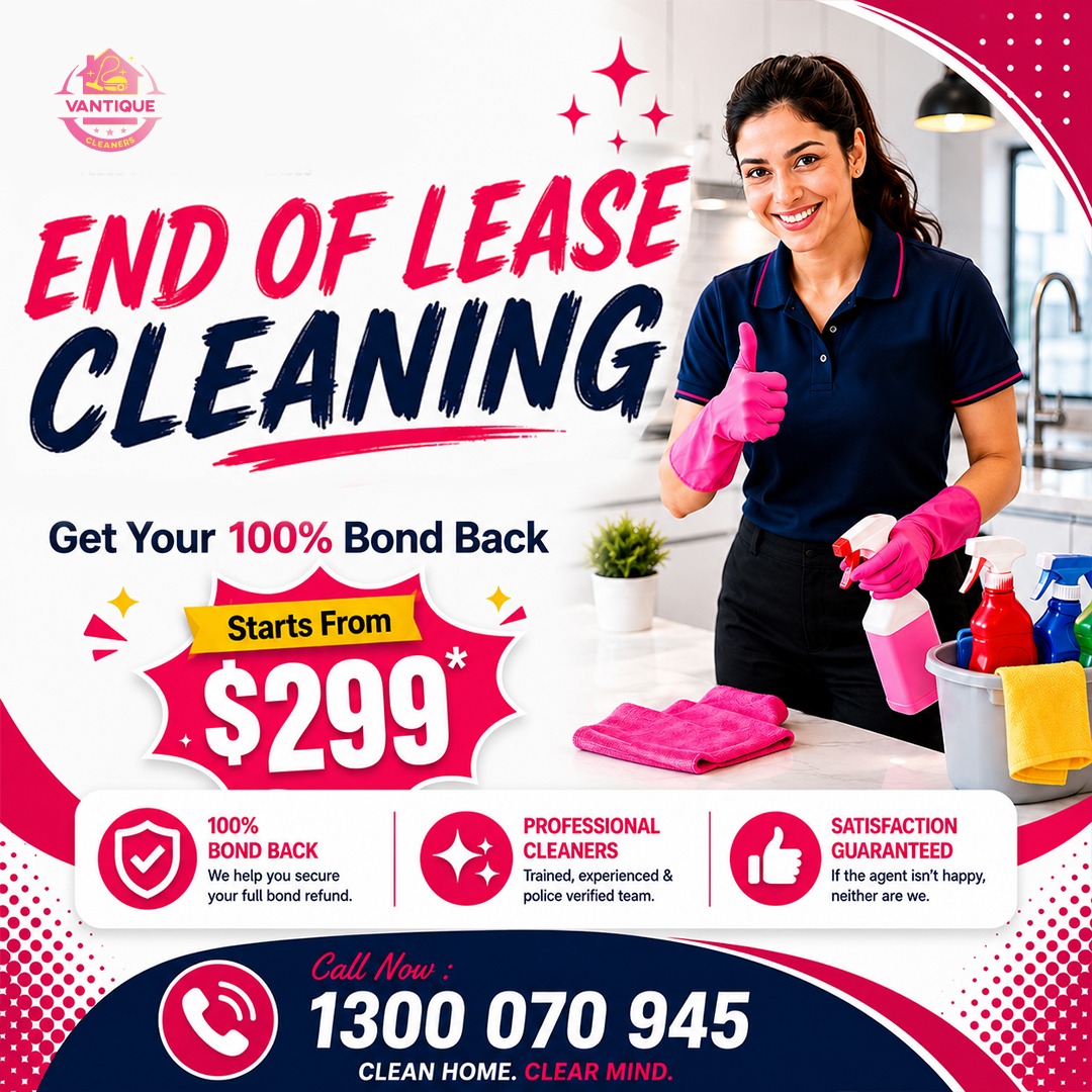 Vantique Cleaners Facebook ad