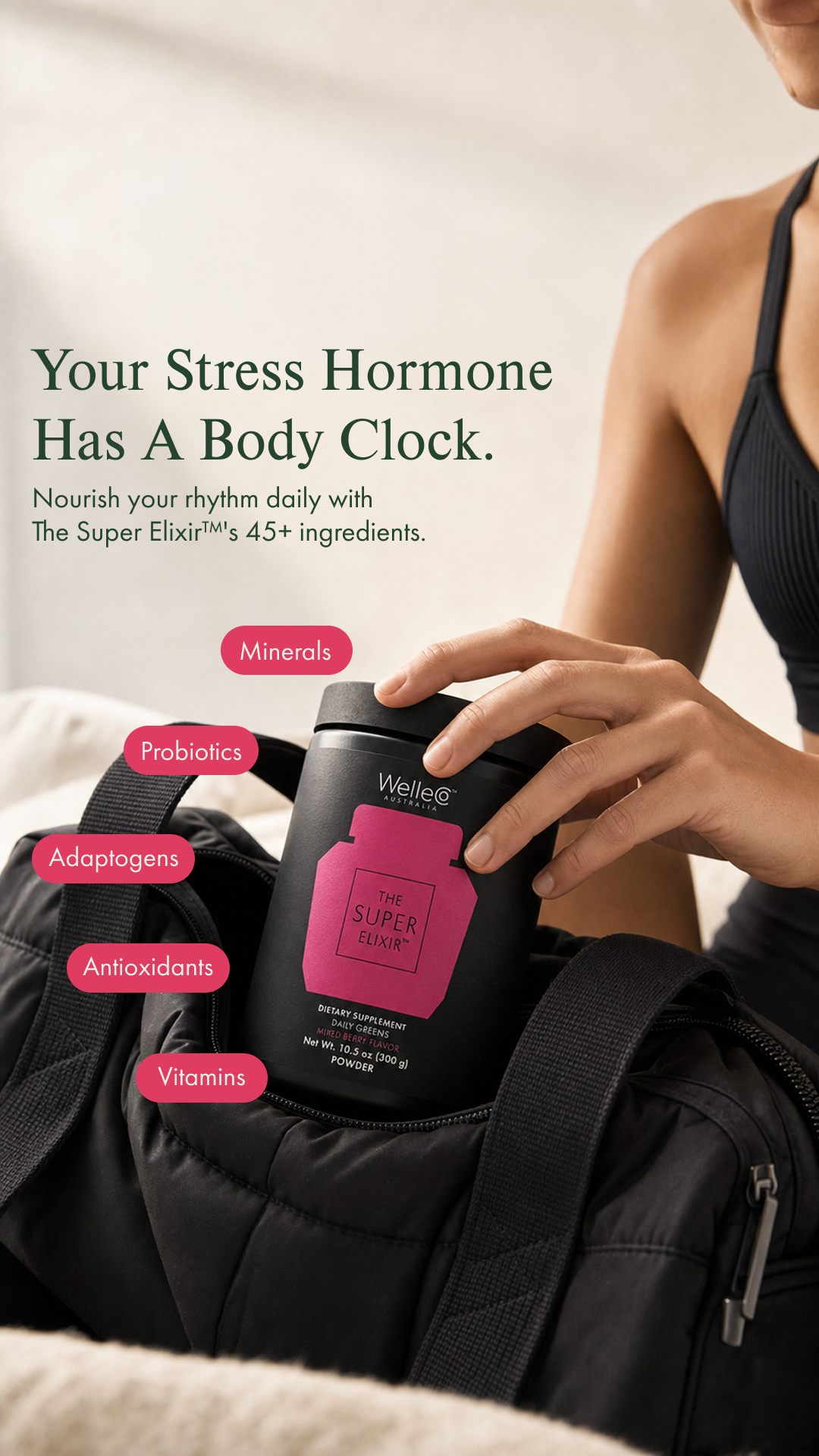 WelleCo Facebook ad