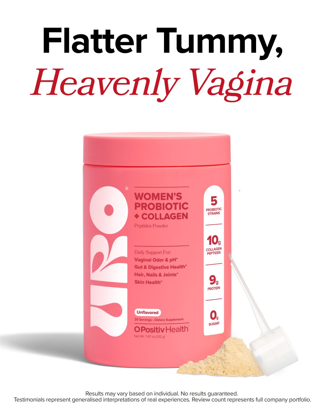 O Positiv Health Facebook ad