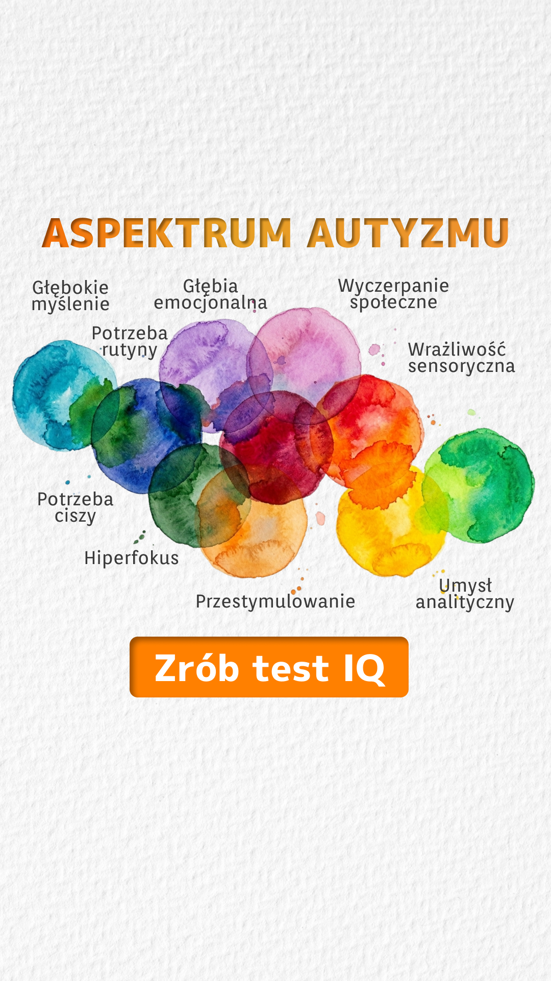 International IQ test Facebook ad