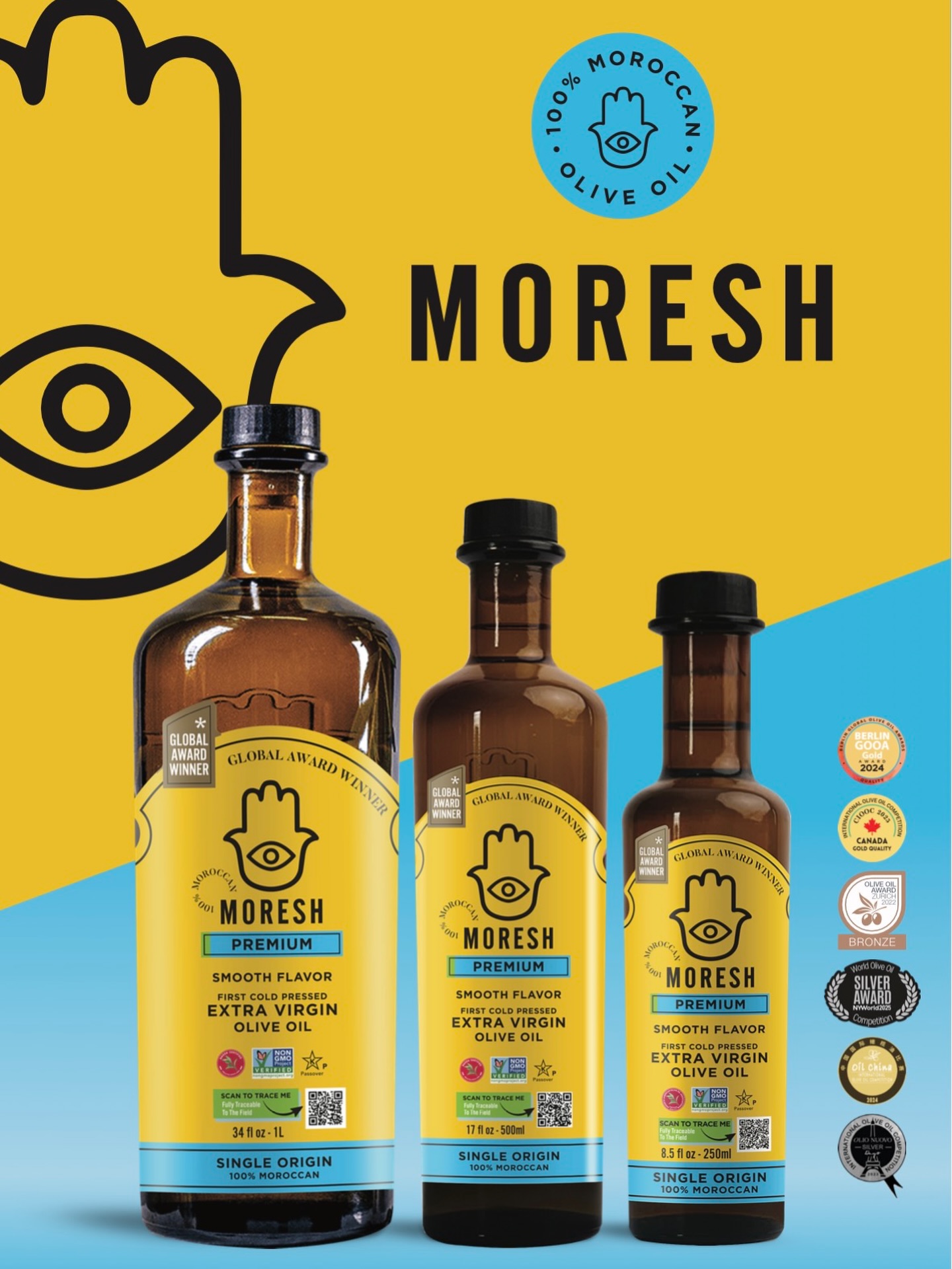 Moresh Olive Oil Ireland Facebook ad