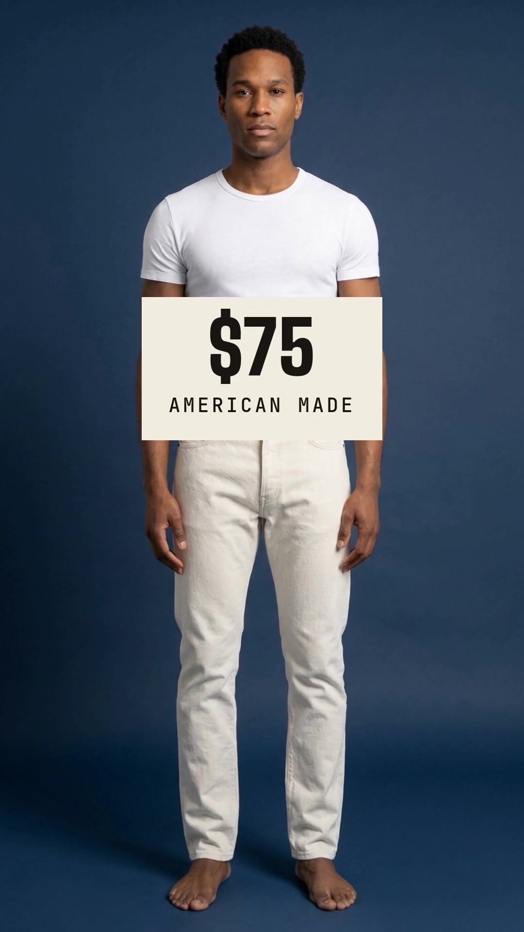 Dearborn Denim & Apparel Facebook ad: Made in Chicago. $75.