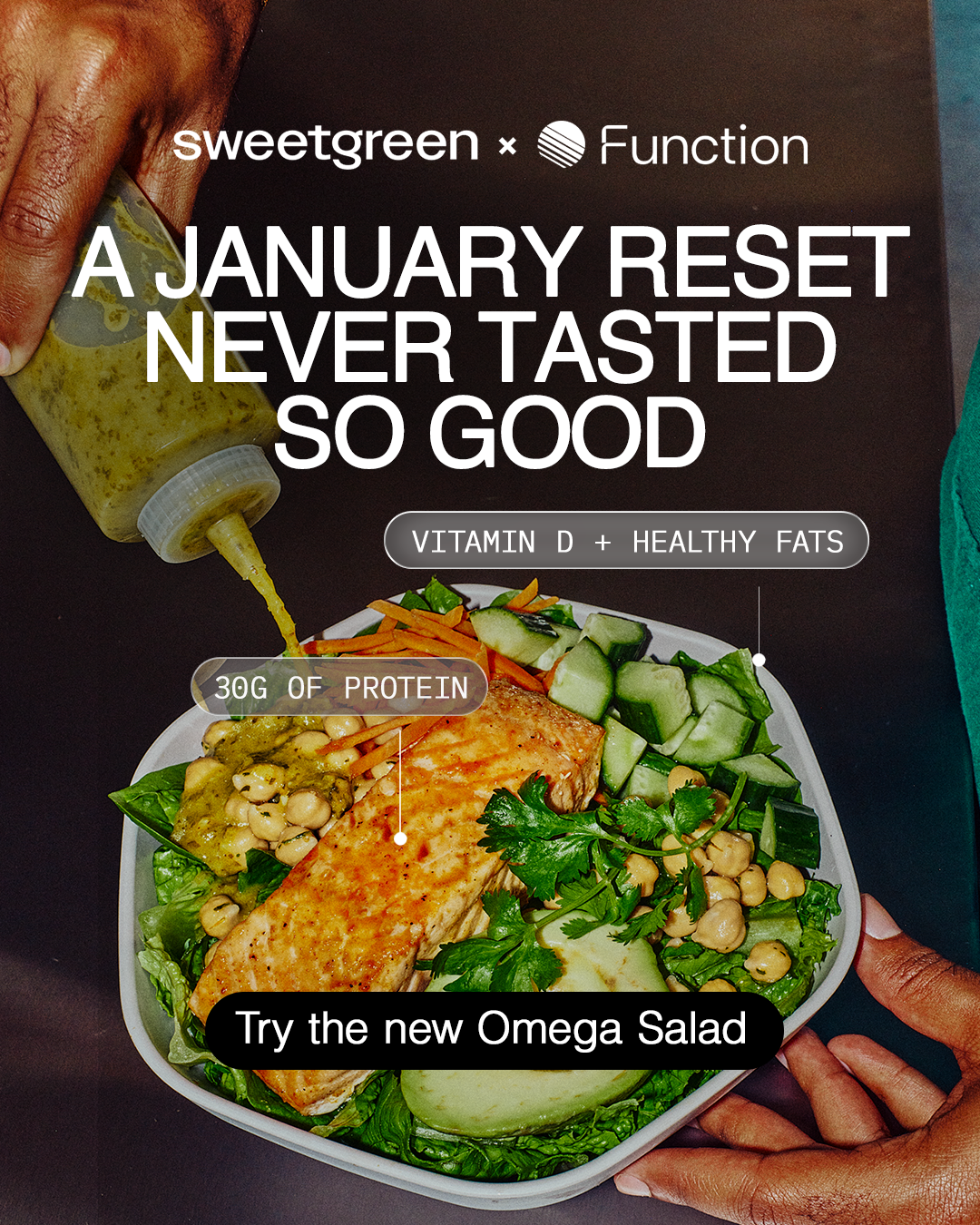 sweetgreen Facebook ad from Jan 9, 2026