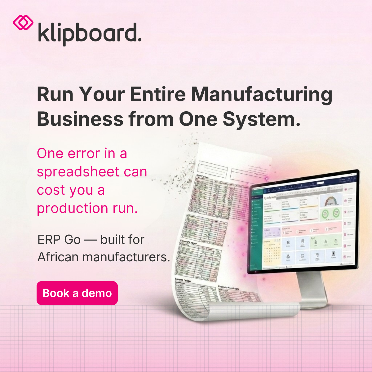 Klipboard South Africa Facebook ad