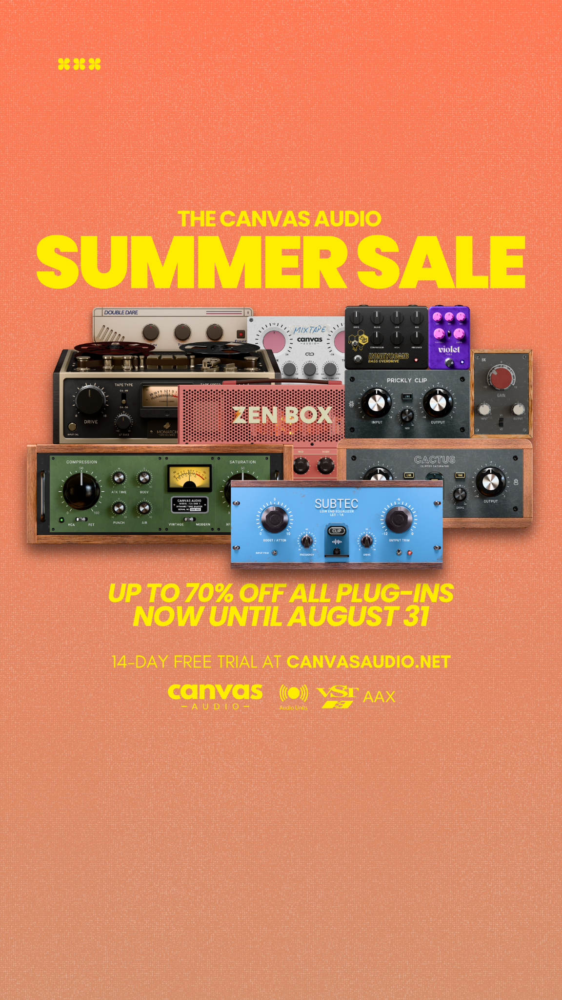 Canvas Audio Facebook ad