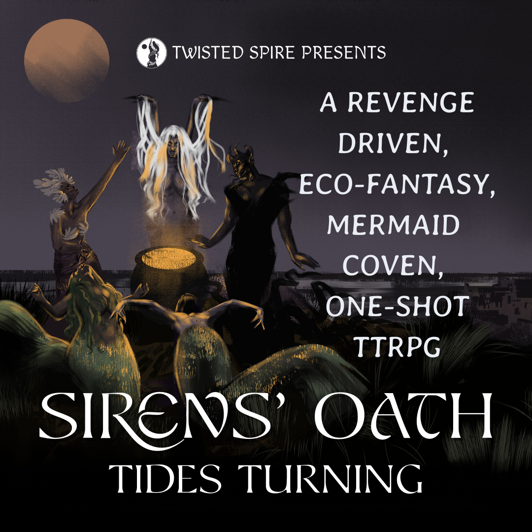 Twisted Spire Facebook ad: Sirens’ Oath: Tides Turning