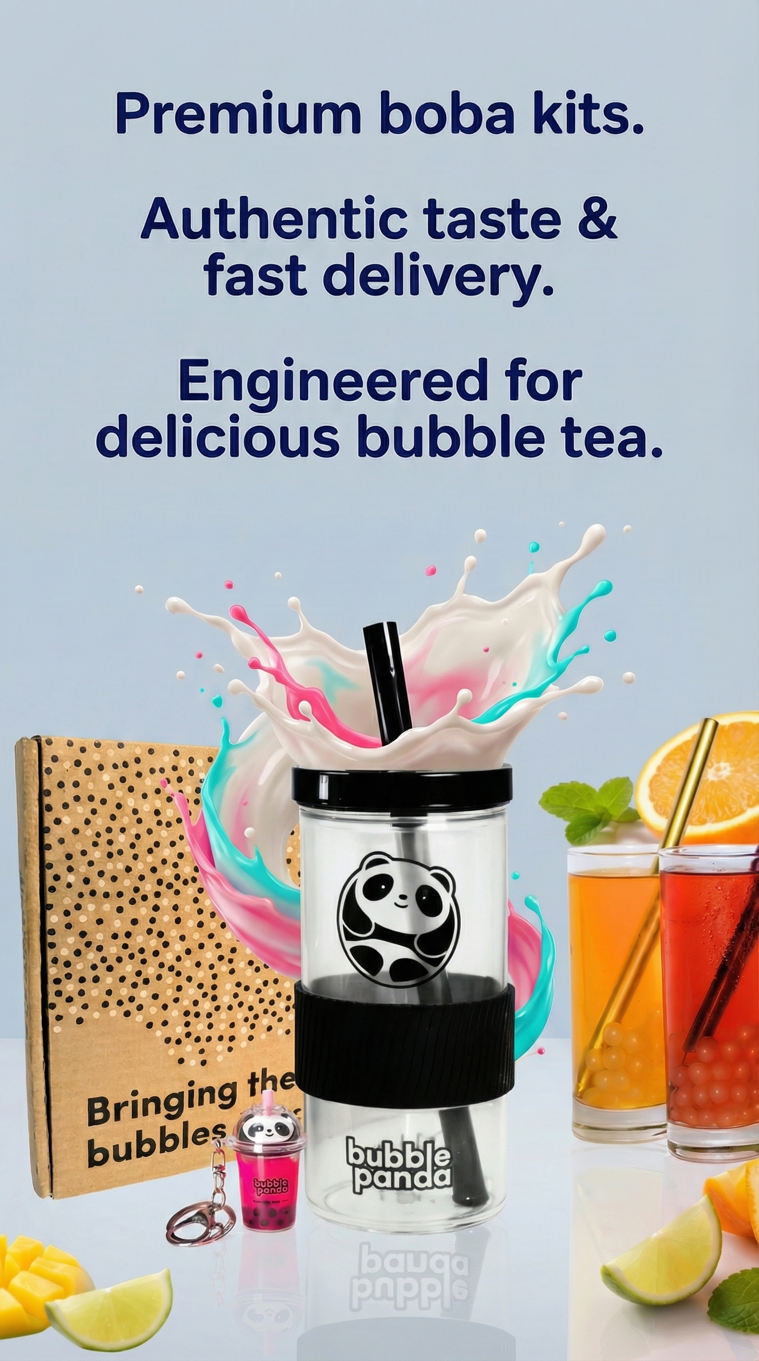 Bubble Panda Facebook ad