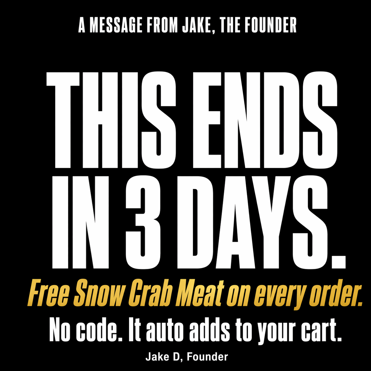 PrimeFish Seafood Co. Facebook ad