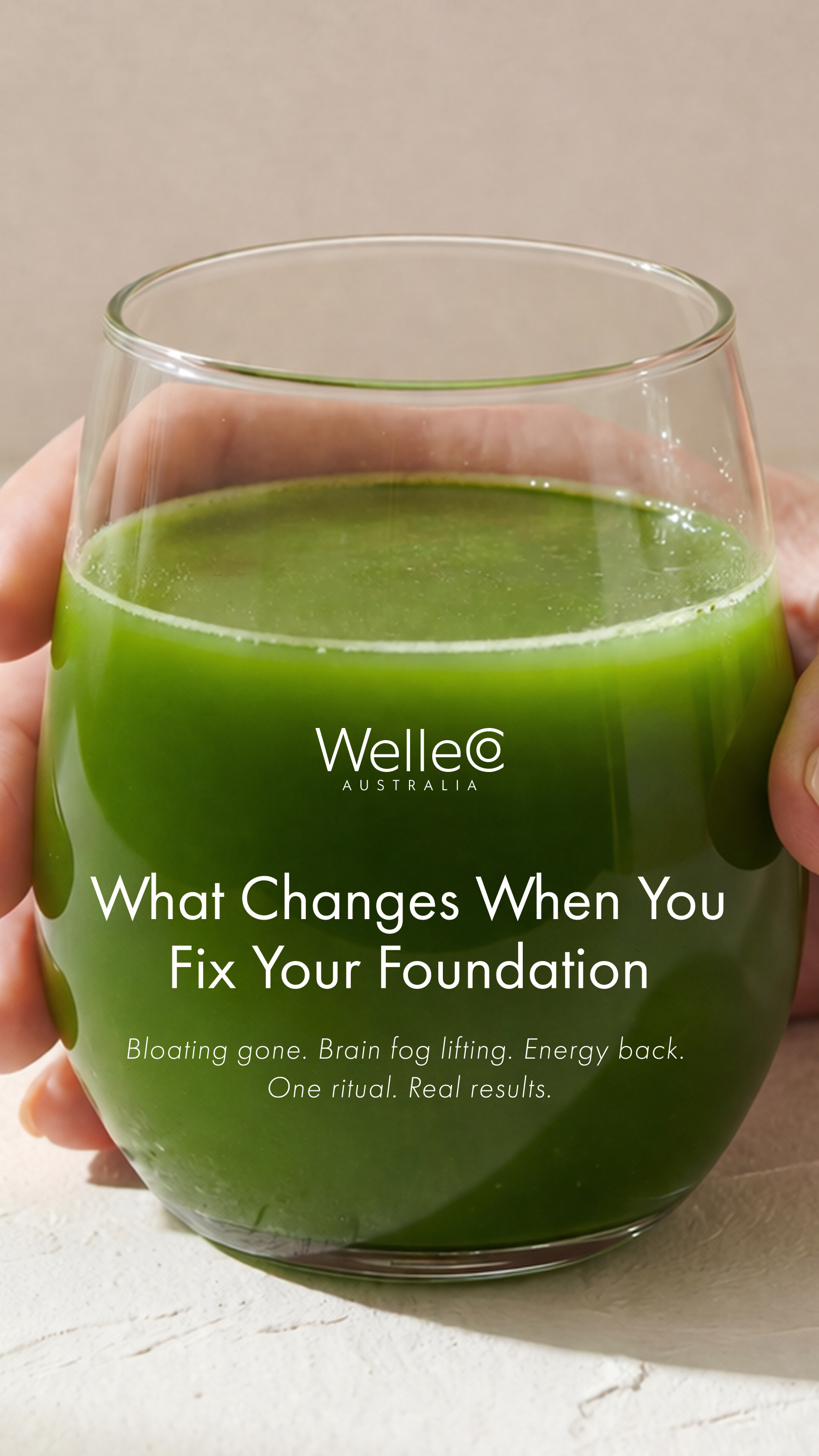 WelleCo Facebook ad