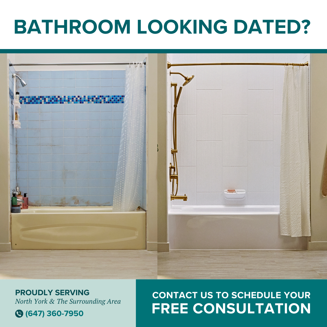 Bath Fitter Facebook ad: Upgraded In Just One Day