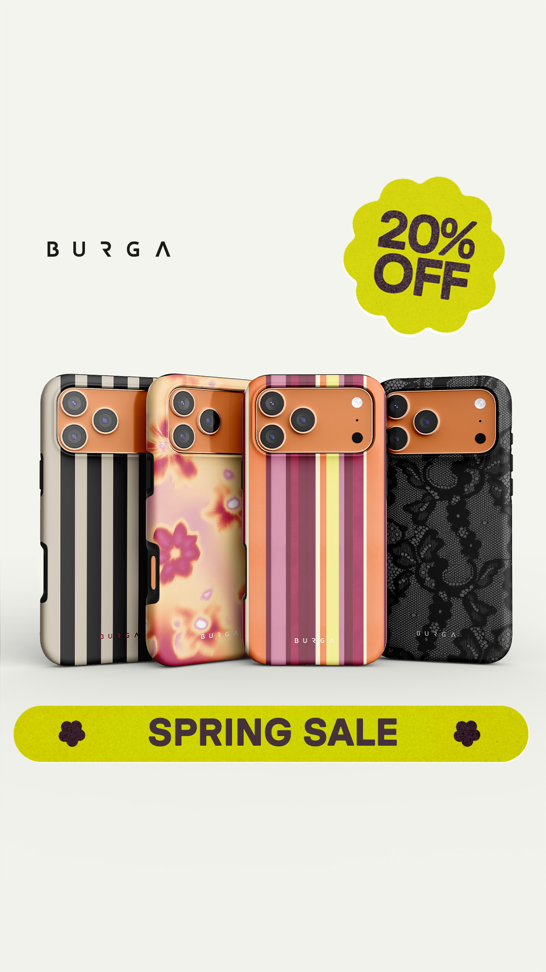 BURGA Global Facebook ad