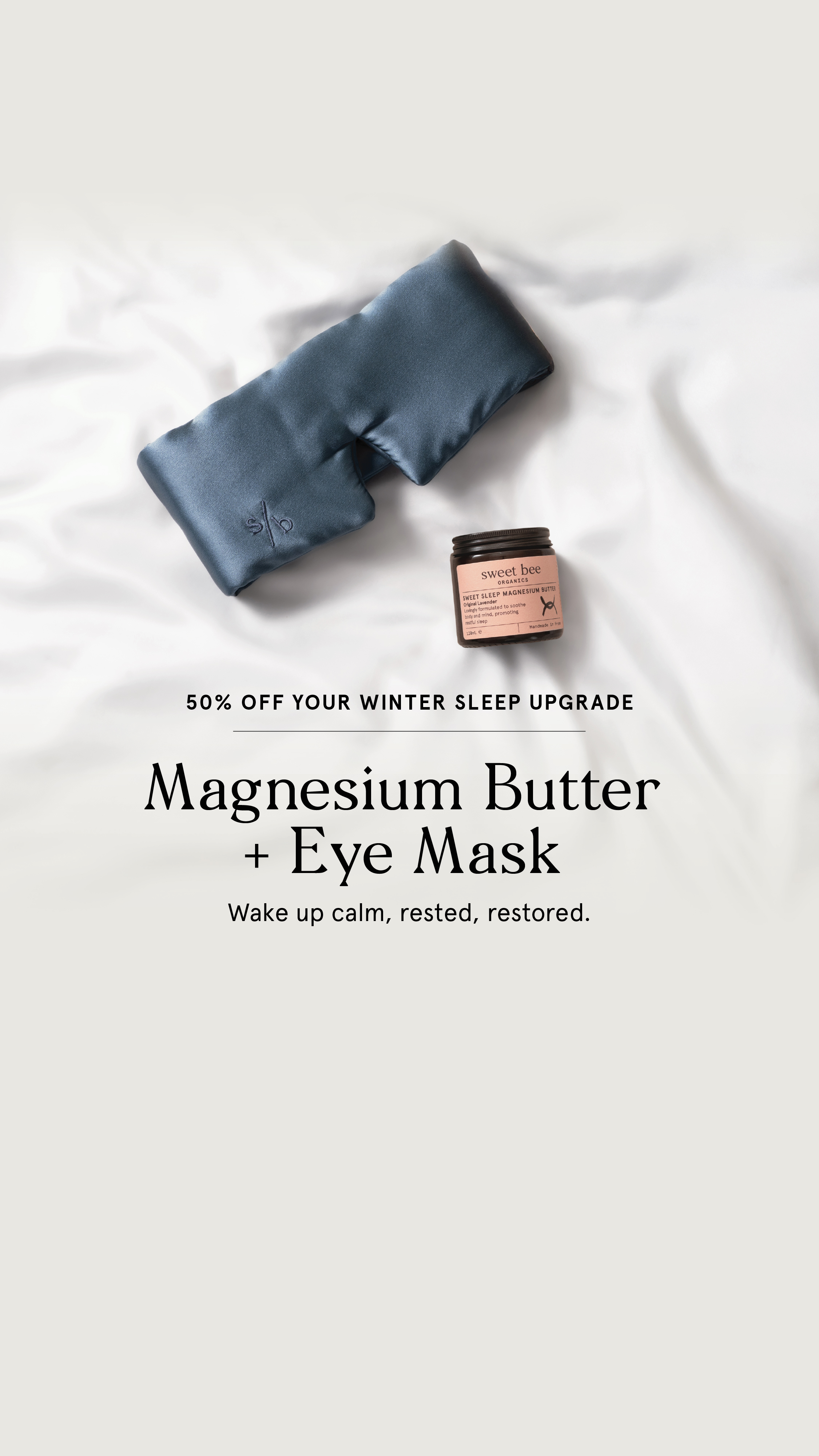 Sweet Bee Organics Facebook ad