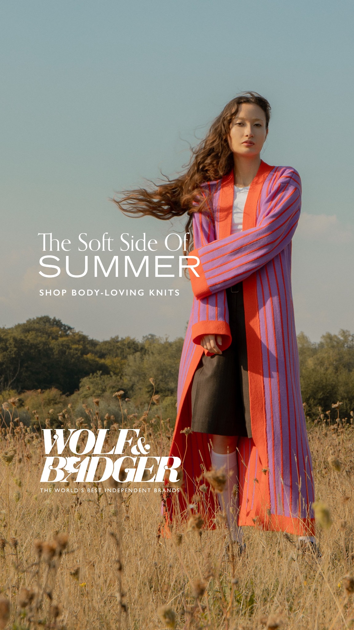 Wolf & Badger Facebook ad