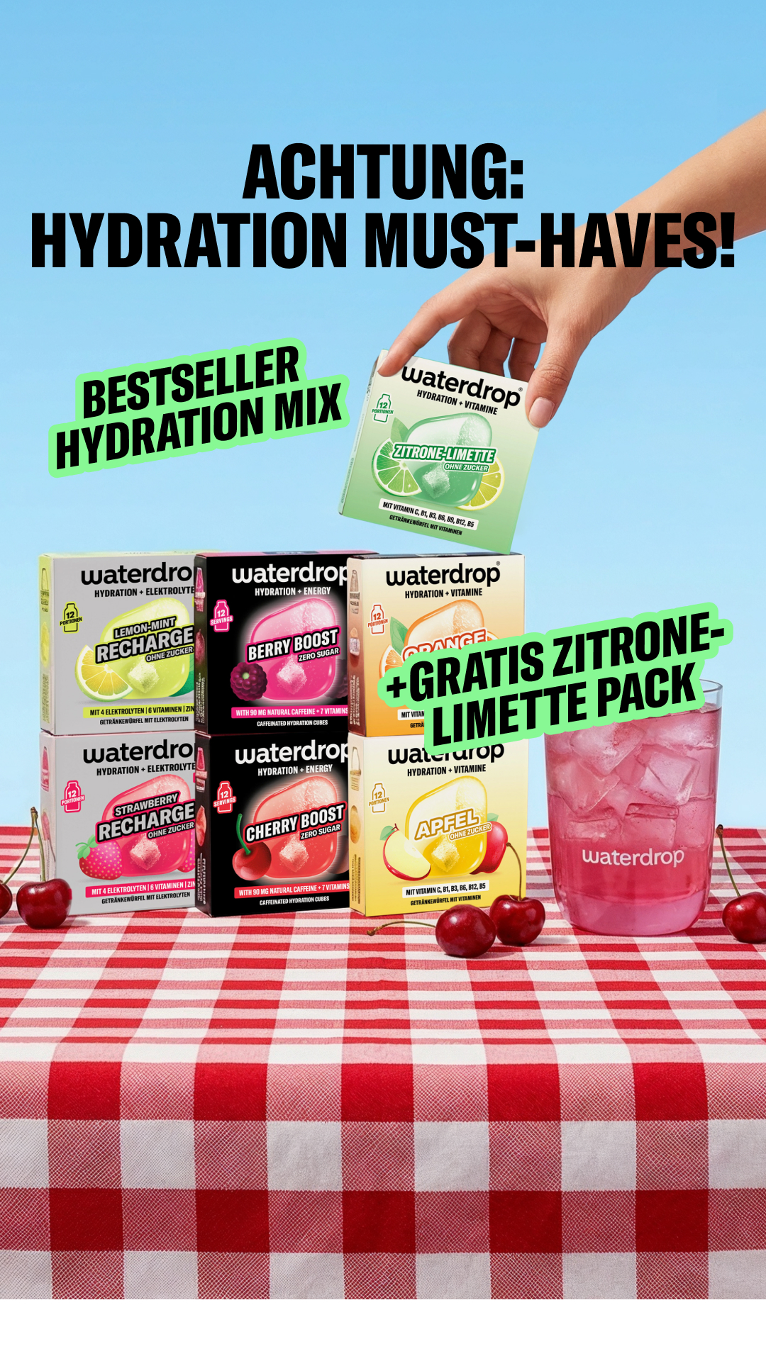 waterdrop Facebook ad