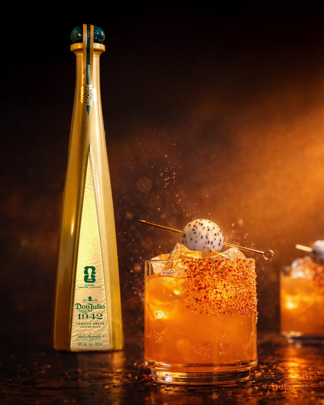 Don Julio Tequila Facebook ad: Celebrate the beautiful game with Pasión.