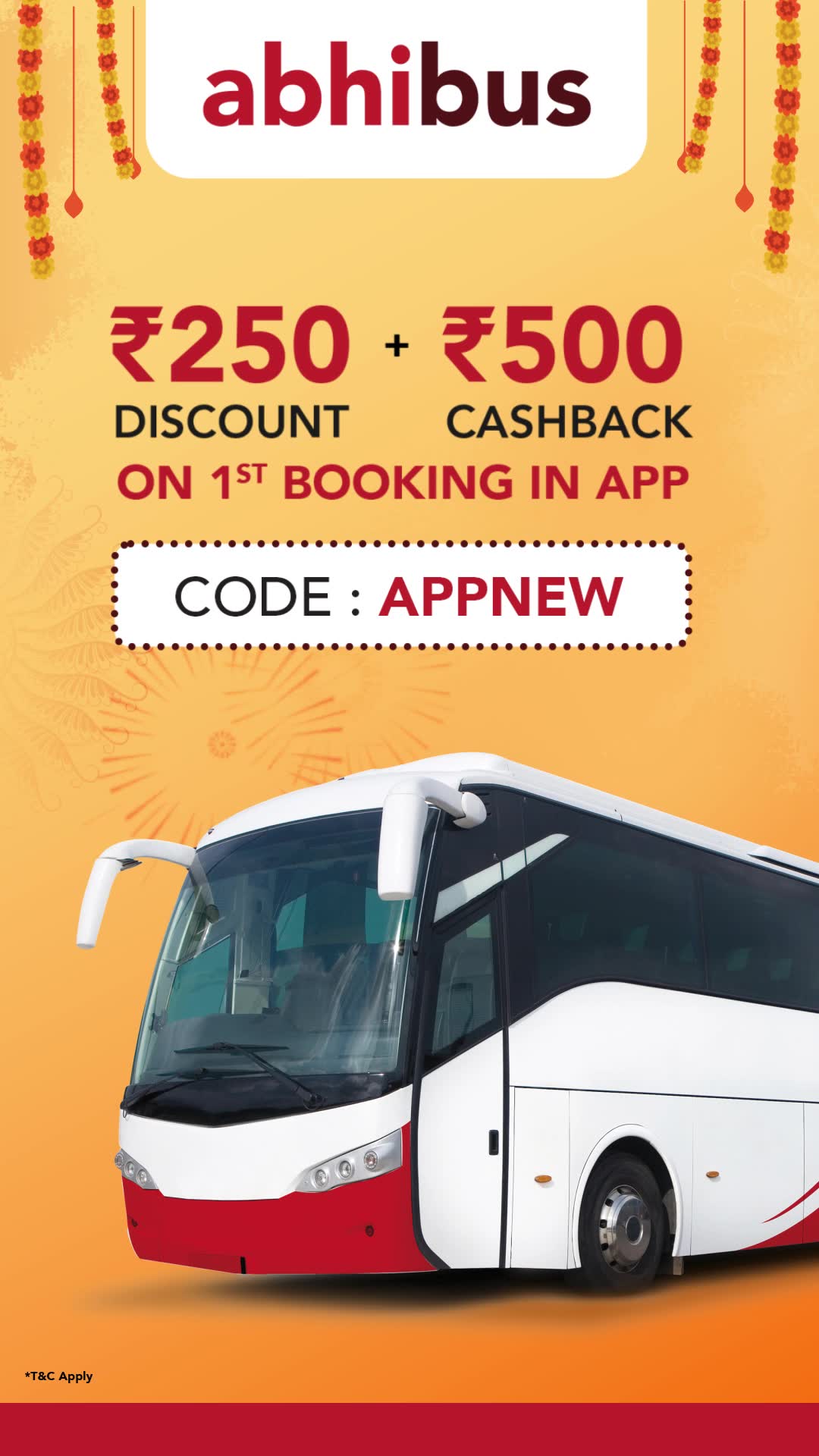 AbhiBus Facebook ad