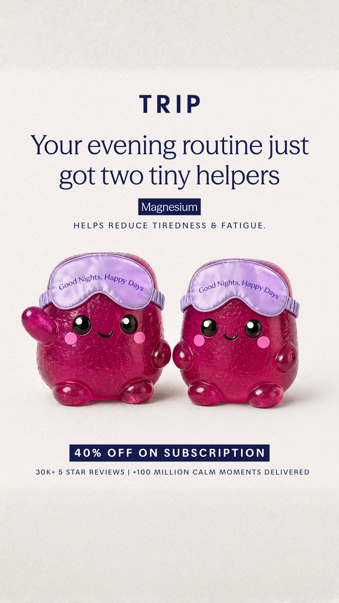 TRIP Facebook ad