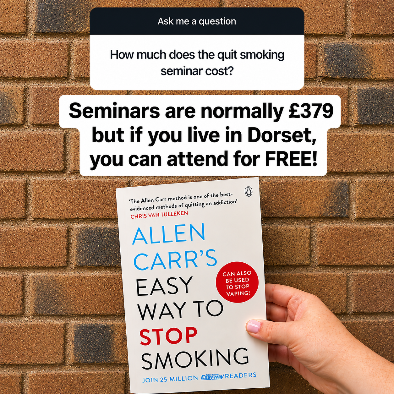 Allen Carr Facebook ad