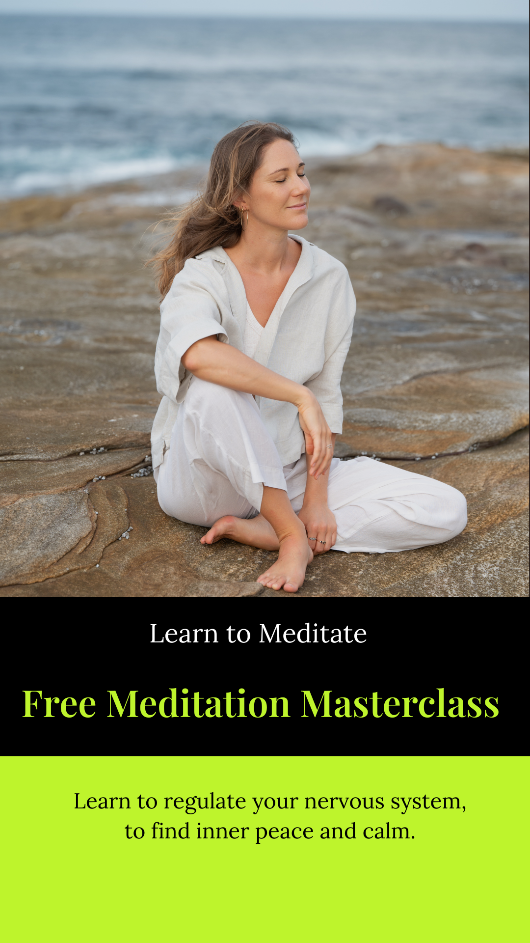 The Meditation Academy Facebook ad from Mar 6, 2026