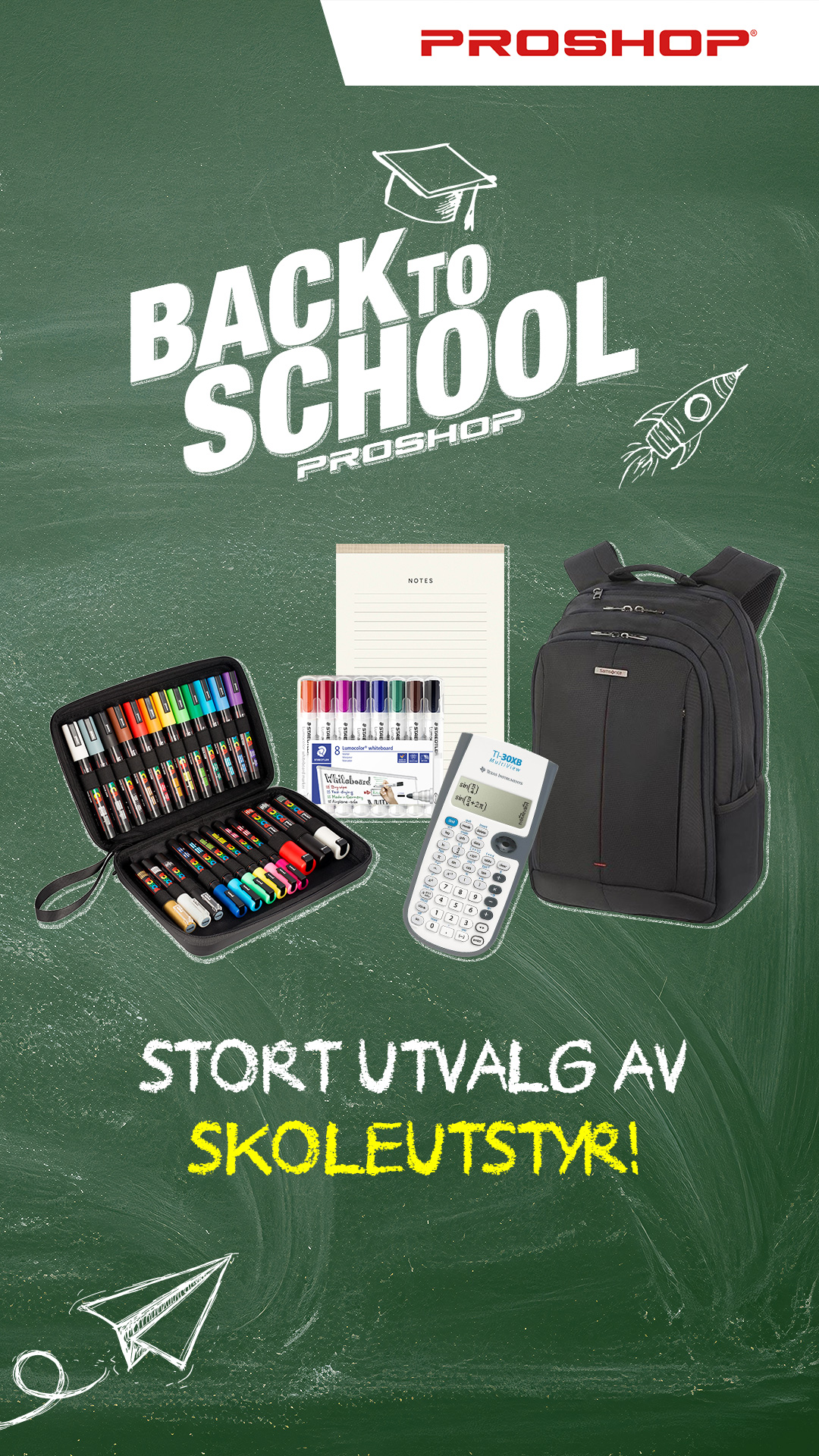 Proshop Facebook ad