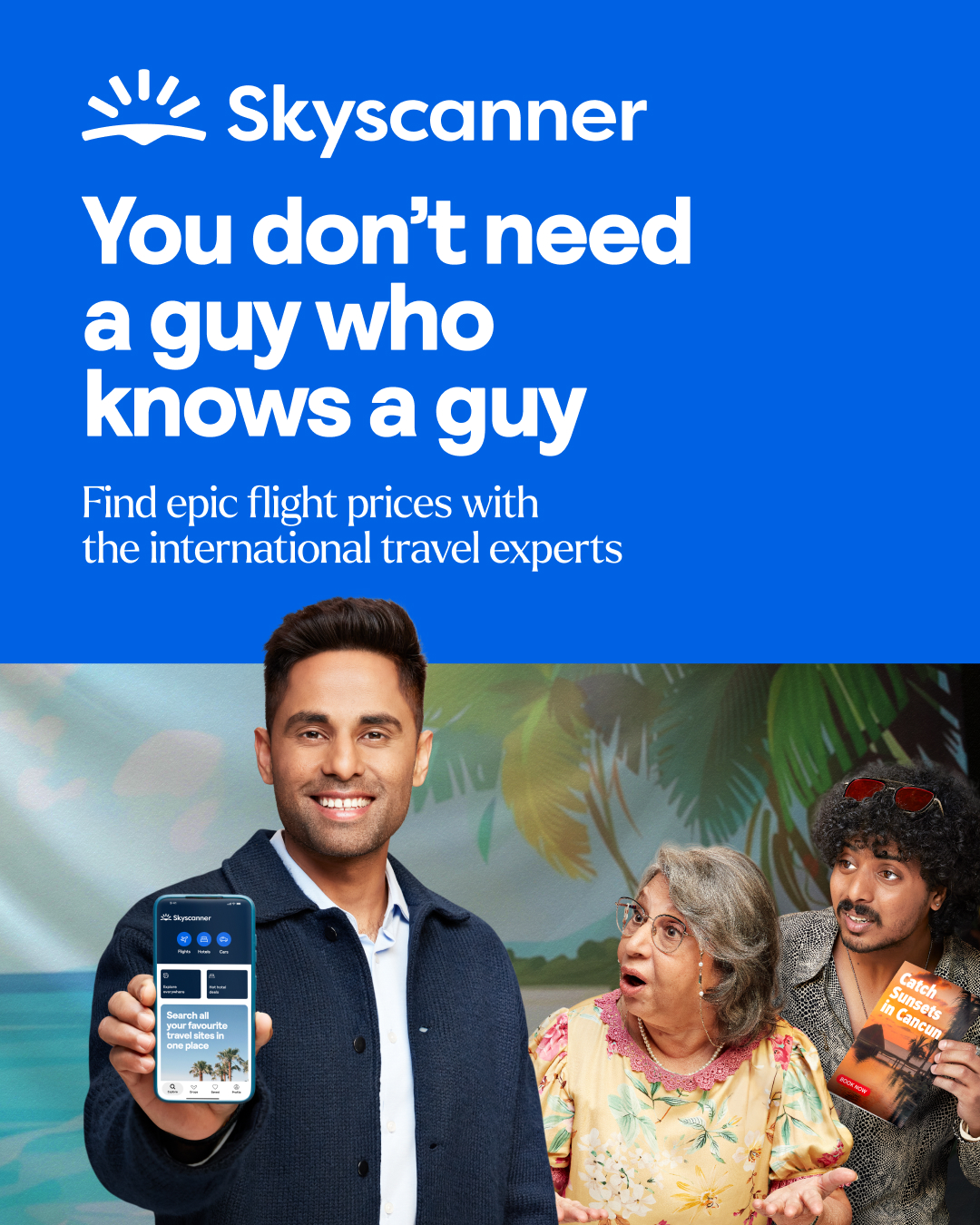 Skyscanner Facebook ad