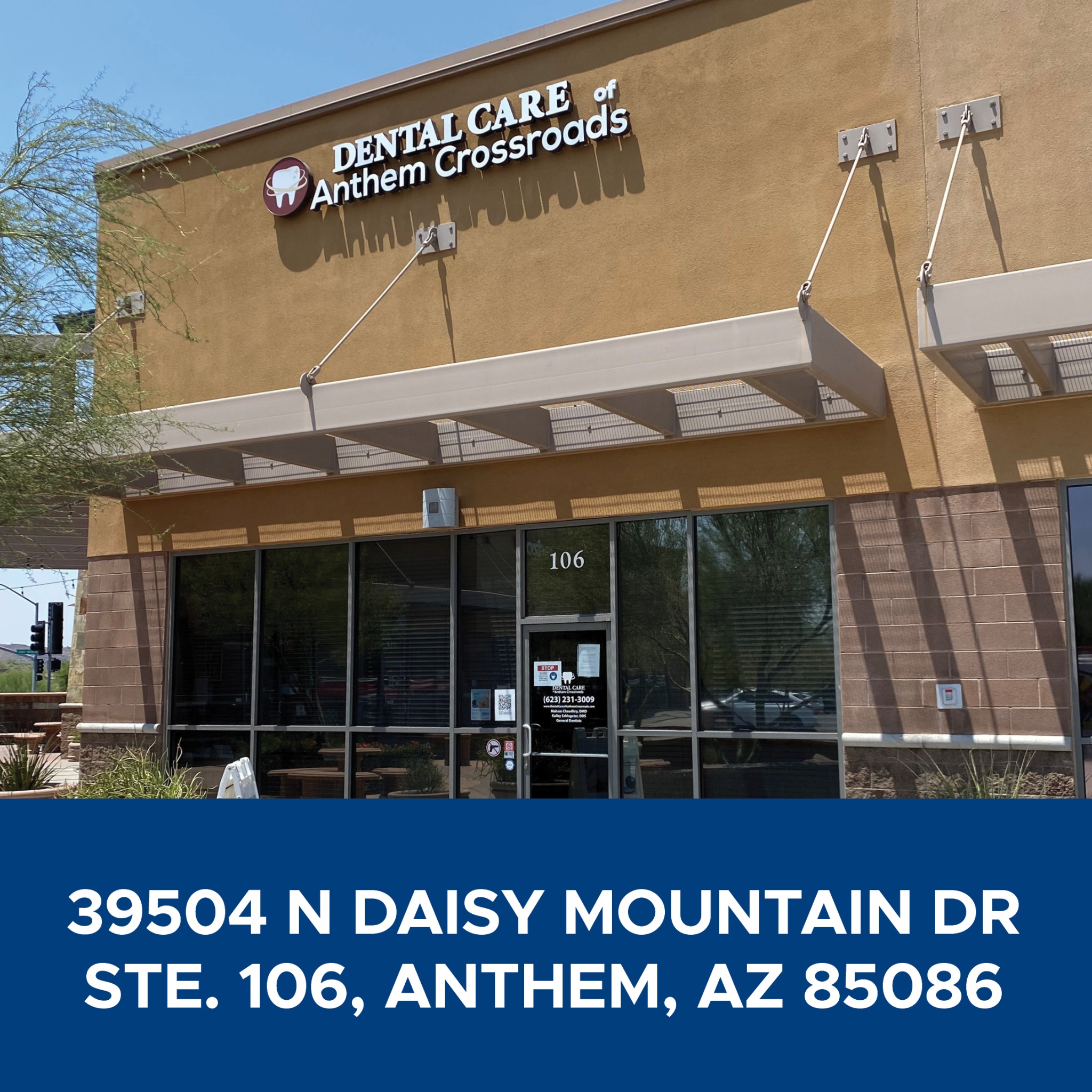 Dental Care of Anthem Crossroads Facebook ad: Schedule a Cleaning Today!
