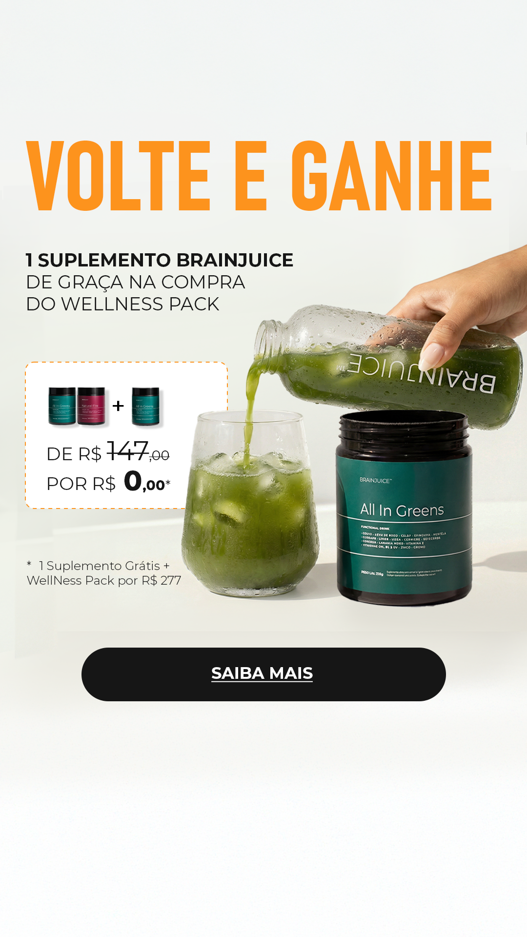 BrainJuice Facebook ad