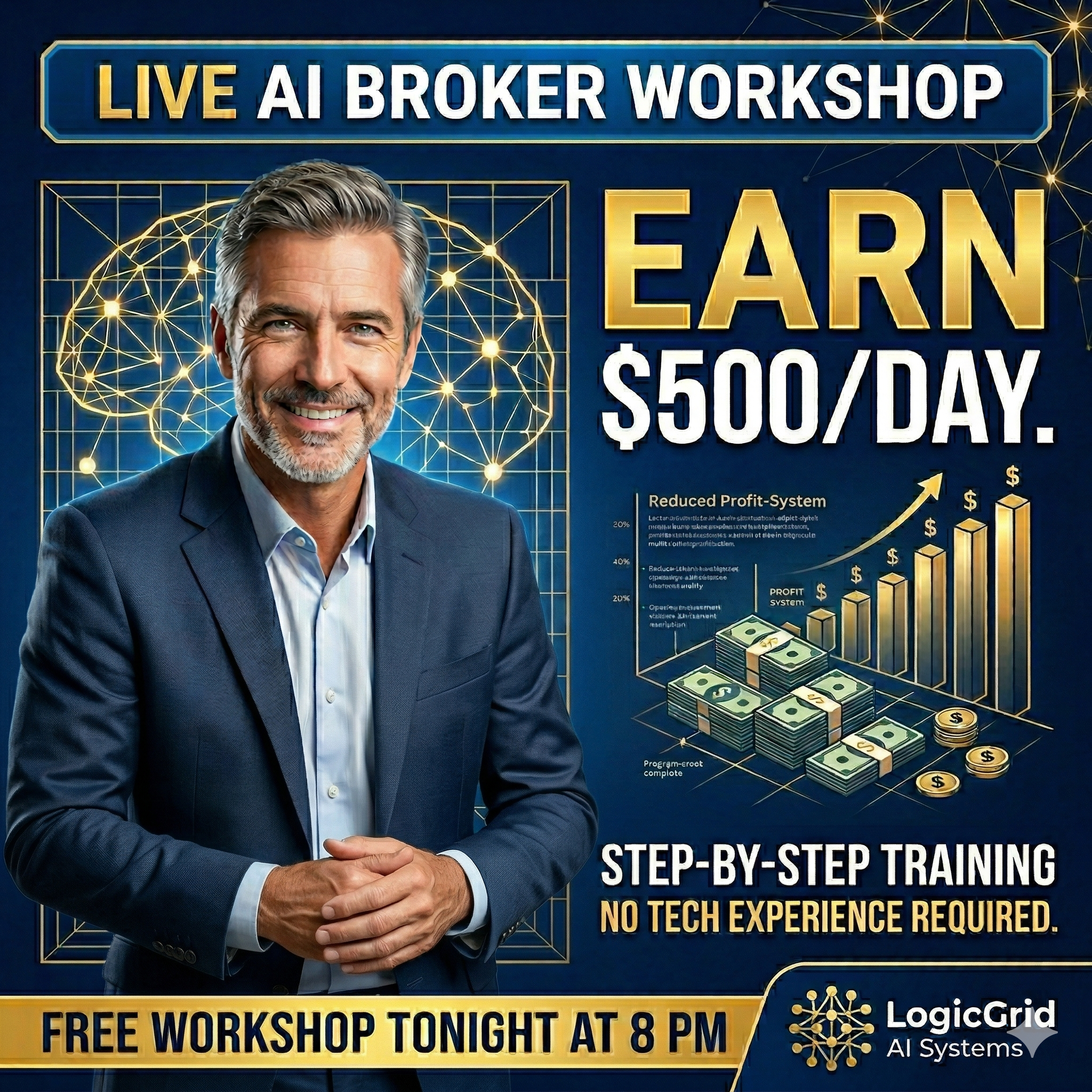 LogicGrid AI Systems Facebook ad