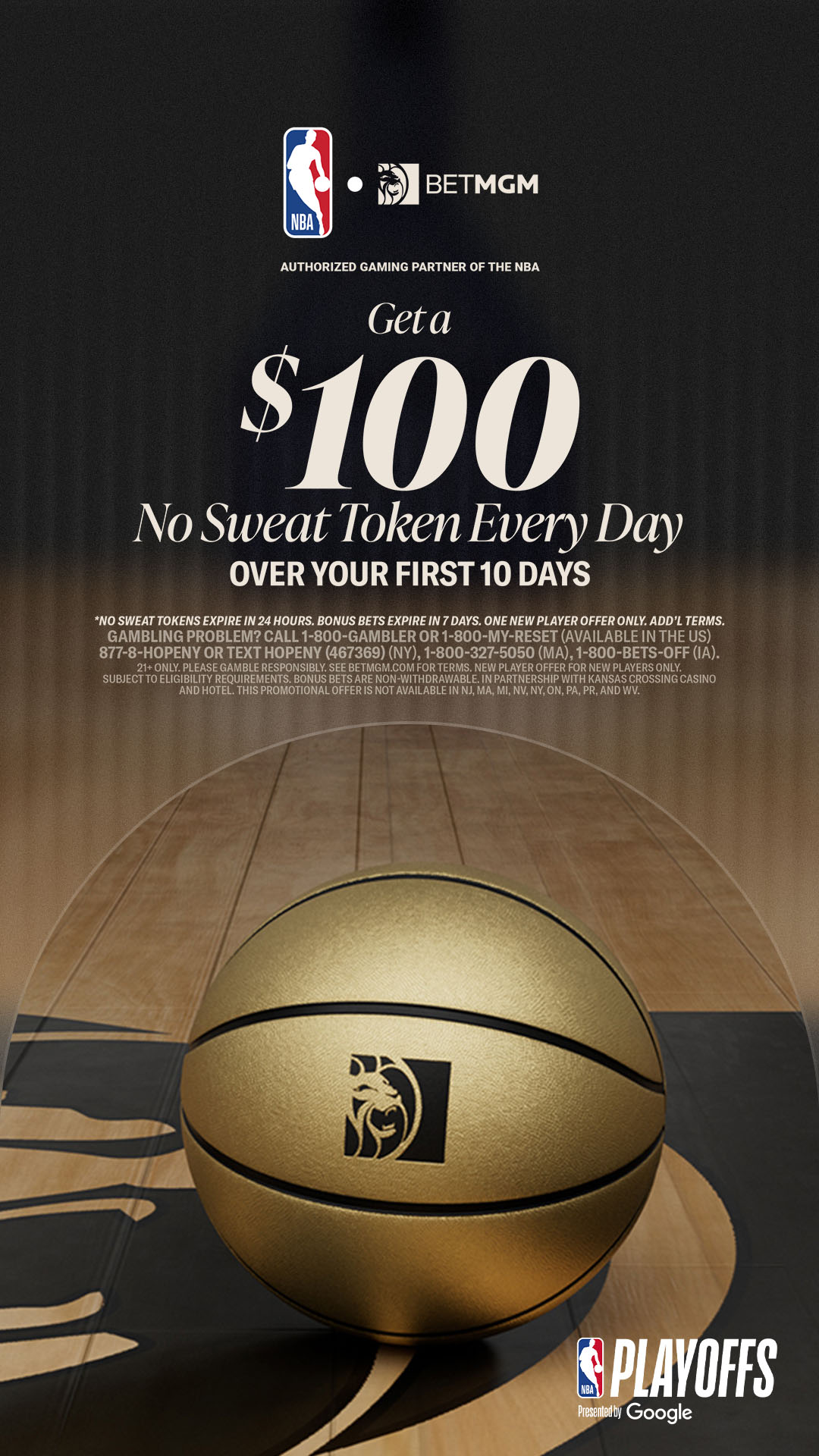 BetMGM Facebook ad