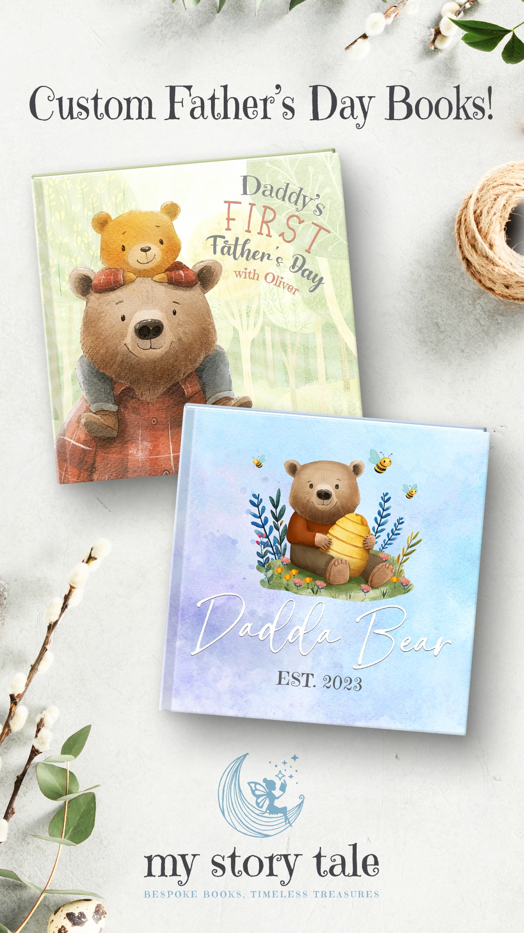 My Story Tale Books Facebook ad