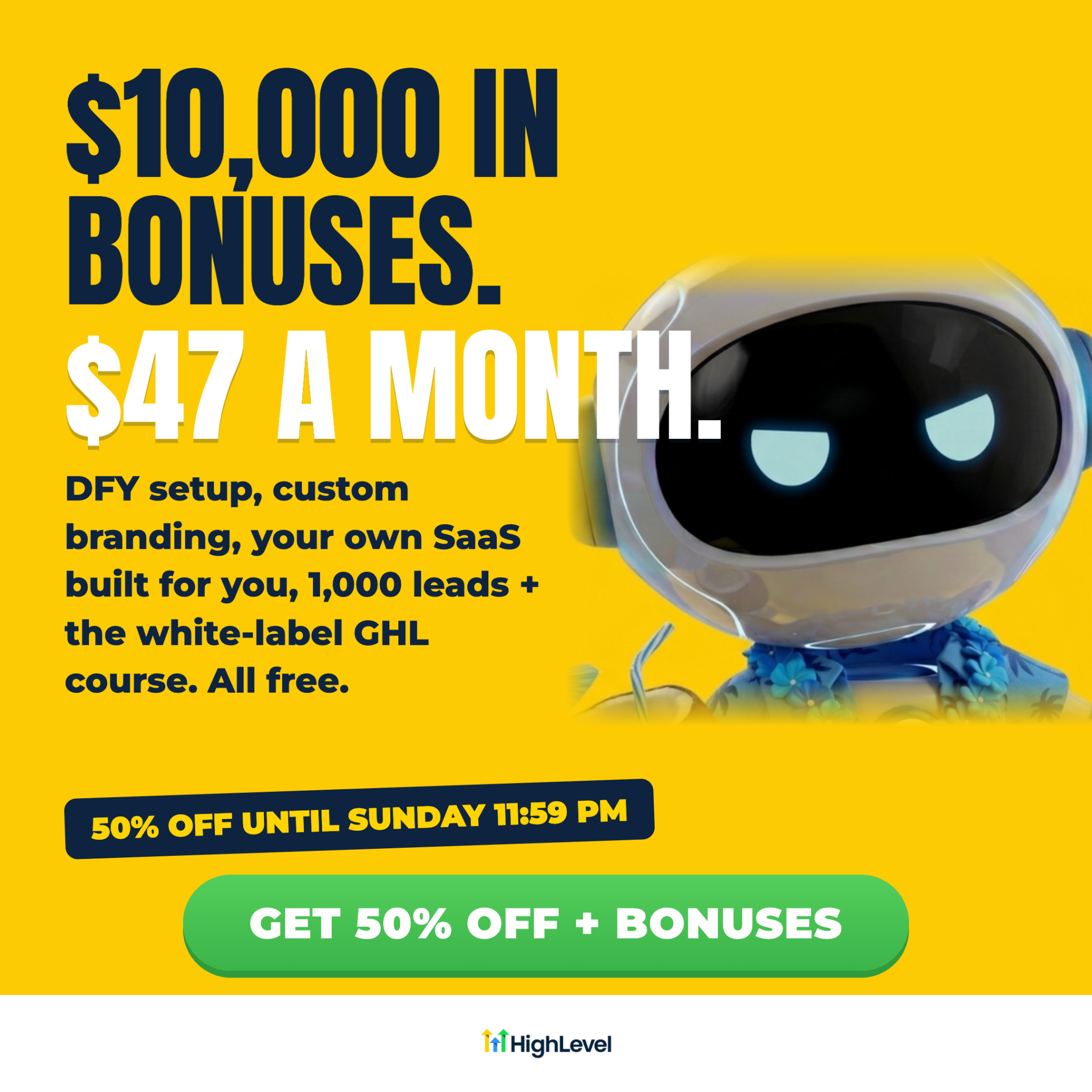Andrew George Facebook ad